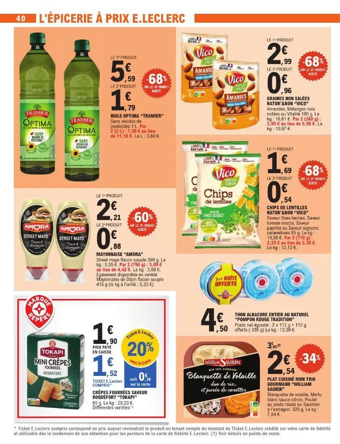 E. Leclerc du 13 mai au 24 mai 2025 - Catalogue page 40