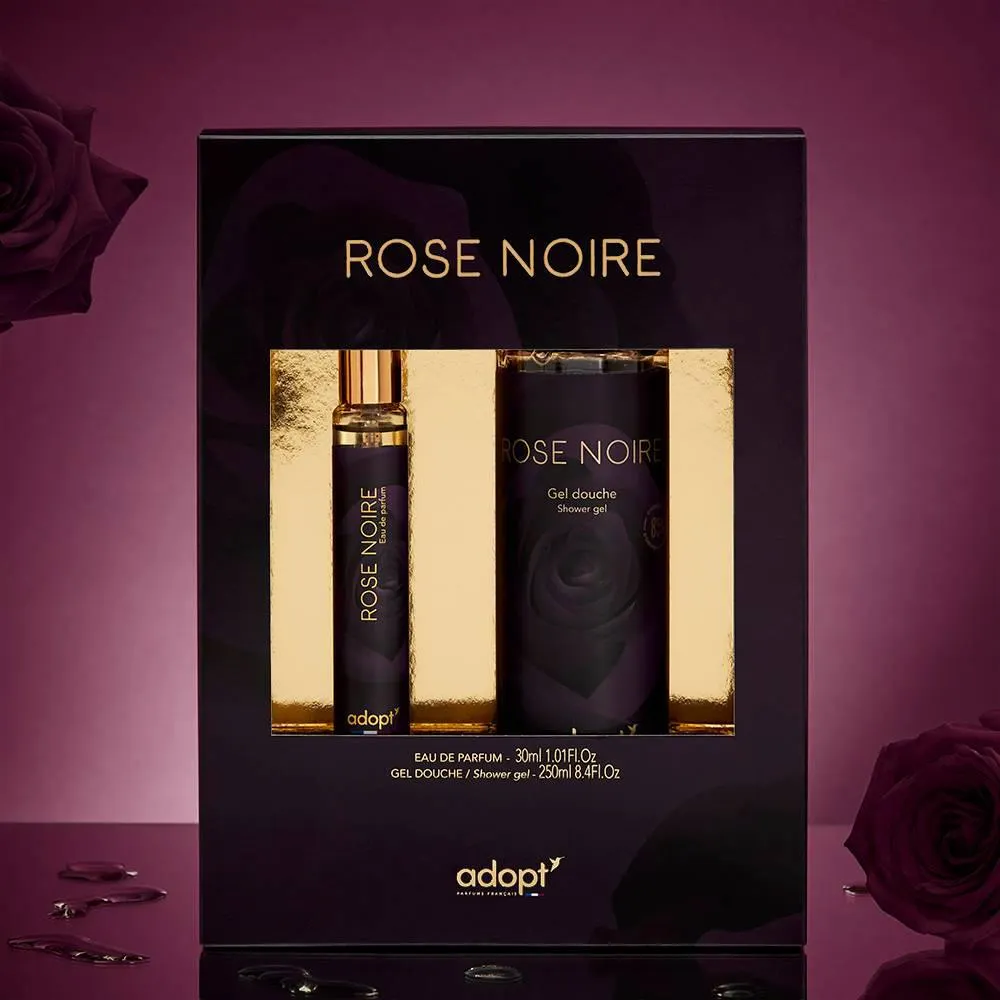 Rose noire collector Coffret eau de parfum 30 ml + gel douche 250 ml