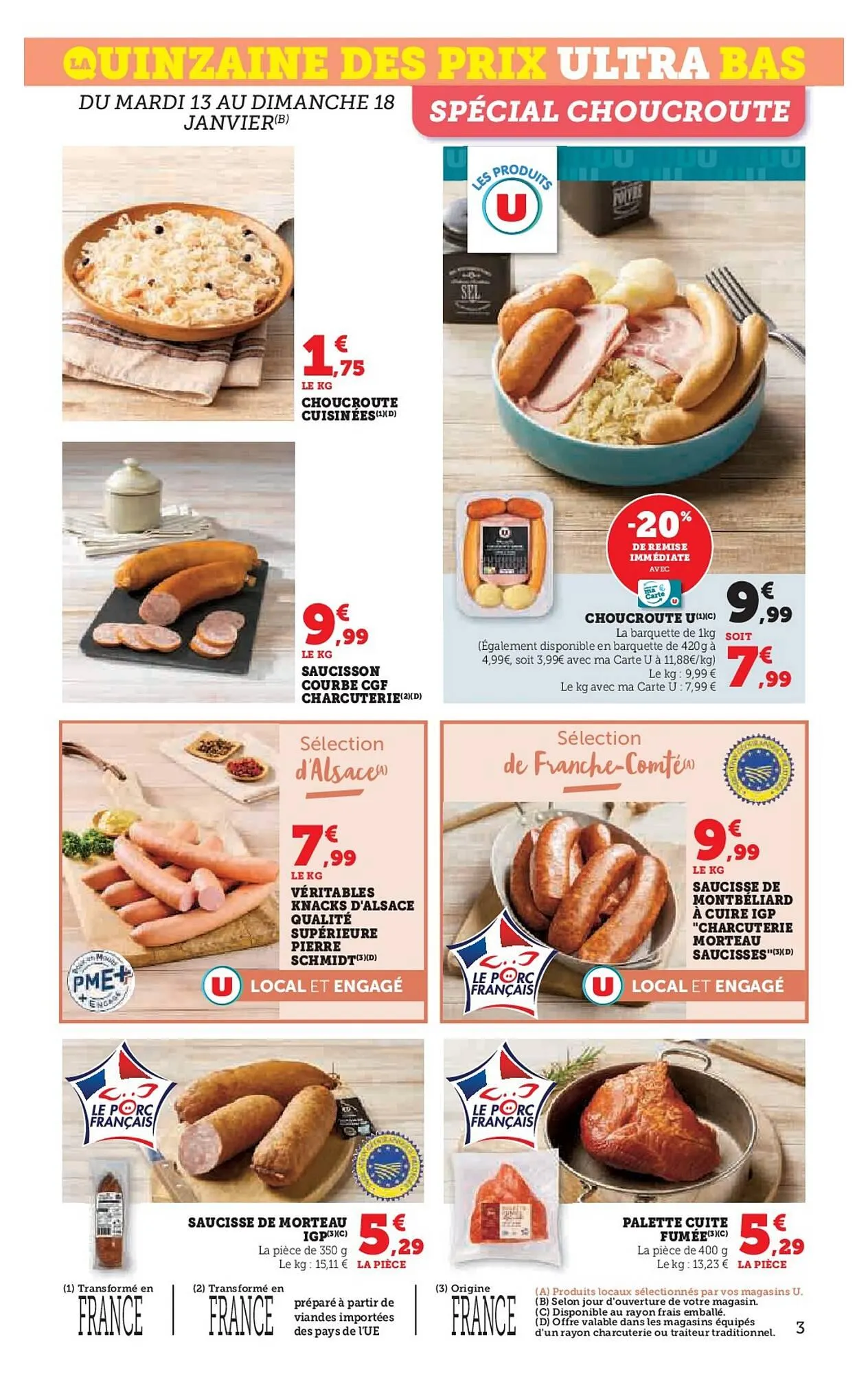 Catalogue U Express du 13 janvier au 25 janvier 2026 - Catalogue page 3