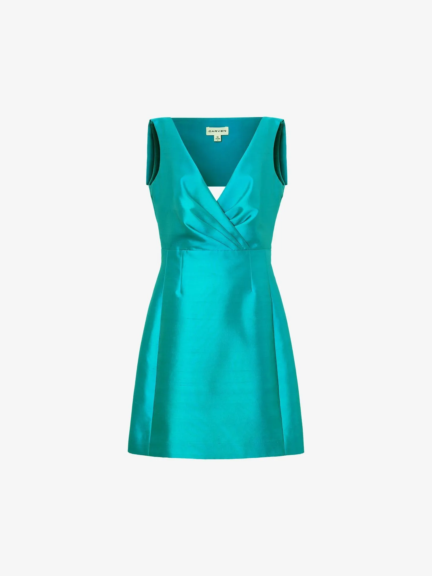 ELVA MIDI DRESS IN BLENDED SILK