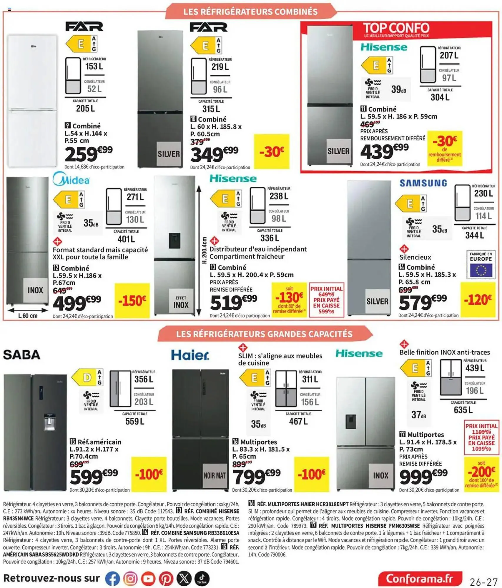 Catalogue Conforama du 8 juillet au 4 août 2025 - Catalogue page 27