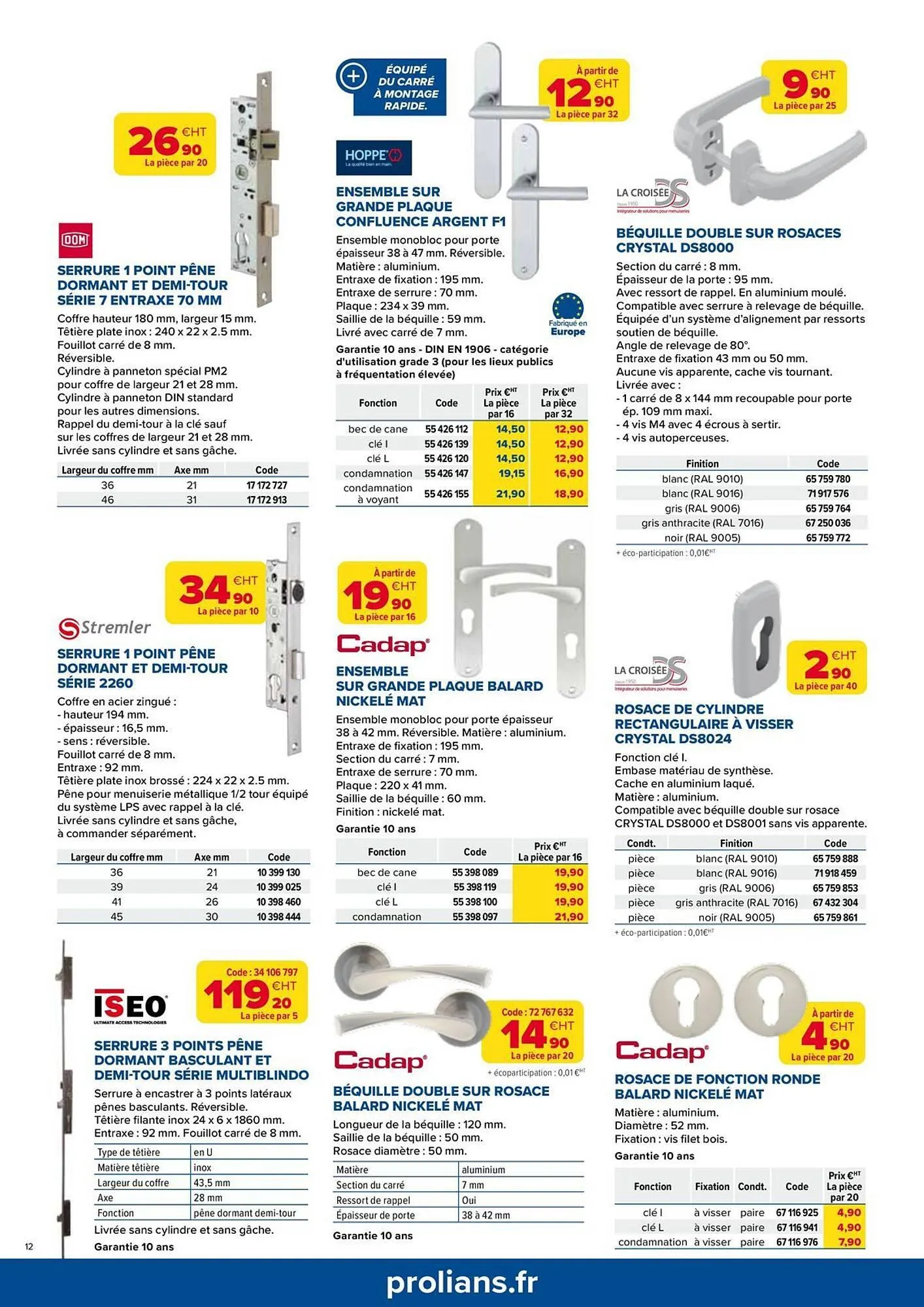 Catalogue Prolians du 1 janvier au 28 février 2026 - Catalogue page 12