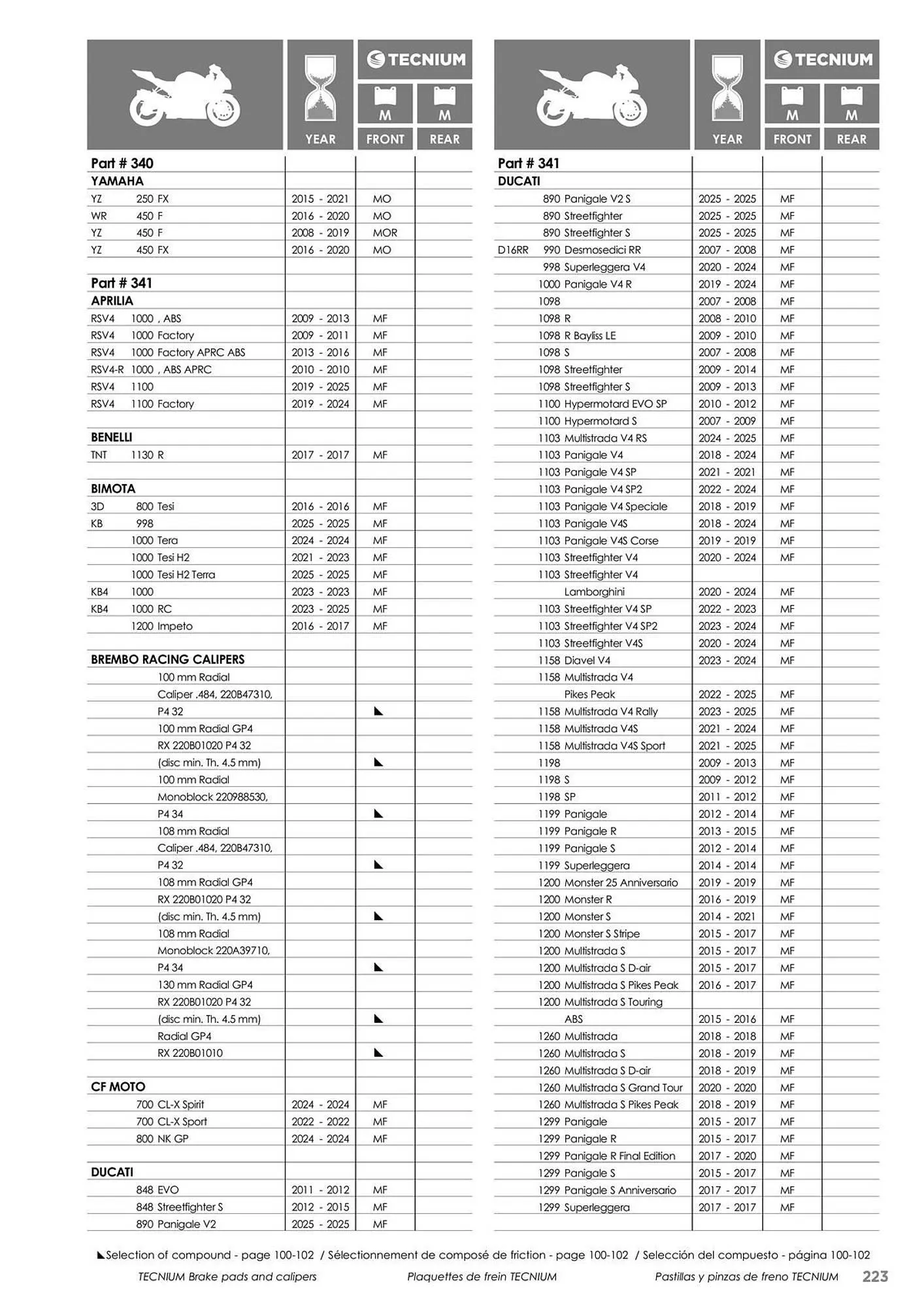 Catalogue Bihr du 23 mai au 31 décembre 2025 - Catalogue page 223