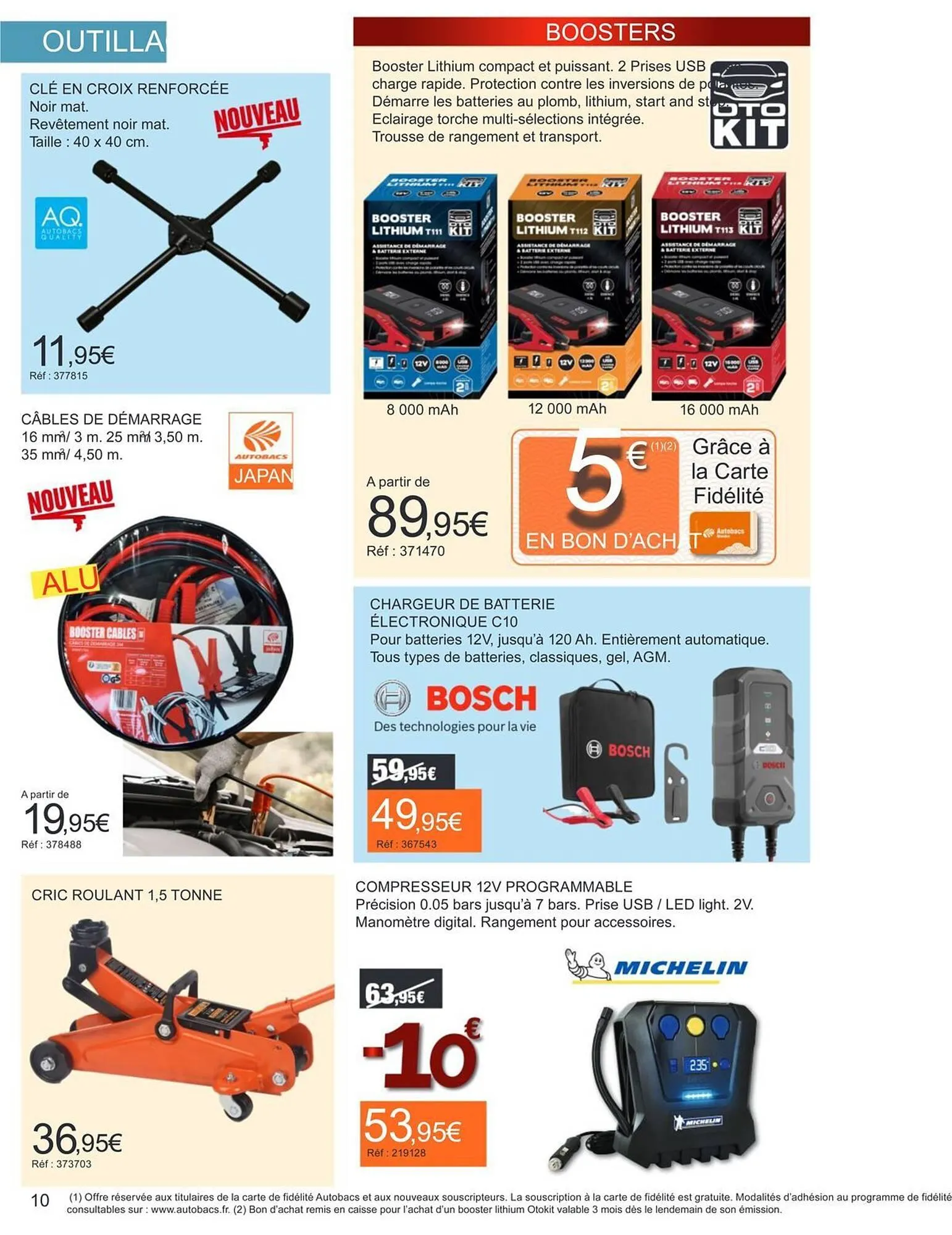 Catalogue Autobacs du 20 novembre au 7 janvier 2026 - Catalogue page 10