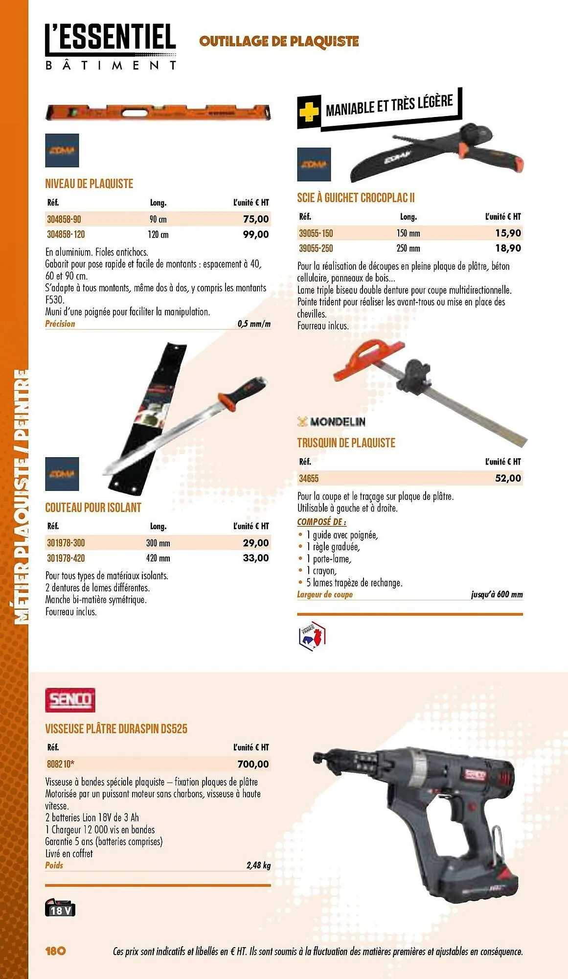 Catalogue Master Pro du 3 janvier au 31 décembre 2025 - Catalogue page 182