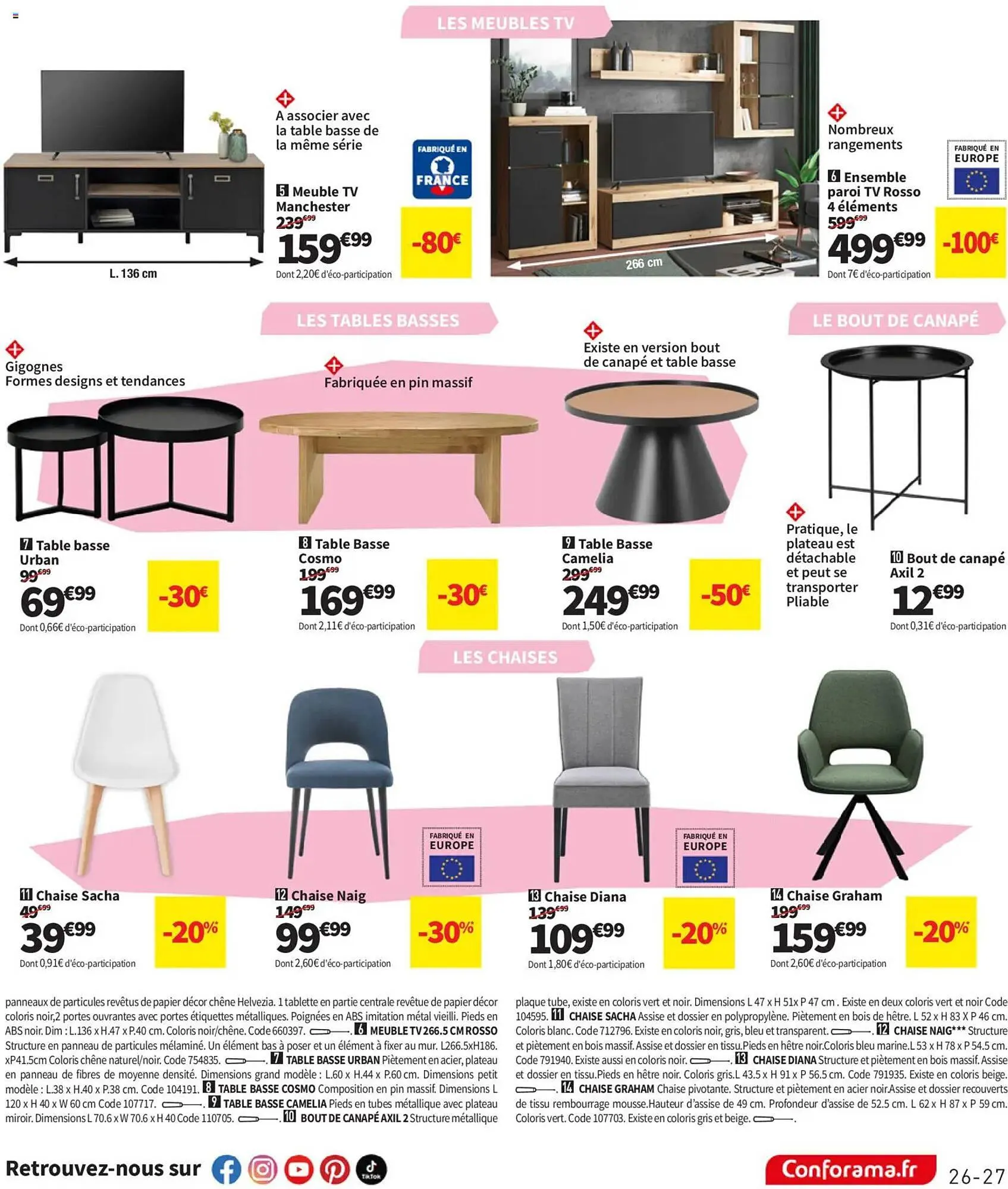 Catalogue Conforama du 23 décembre au 26 janvier 2026 - Catalogue page 27