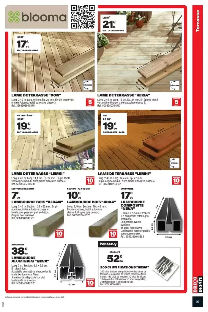 Spécial extérieur ! du 18 avril au 1 mai 2025 - Catalogue page 19