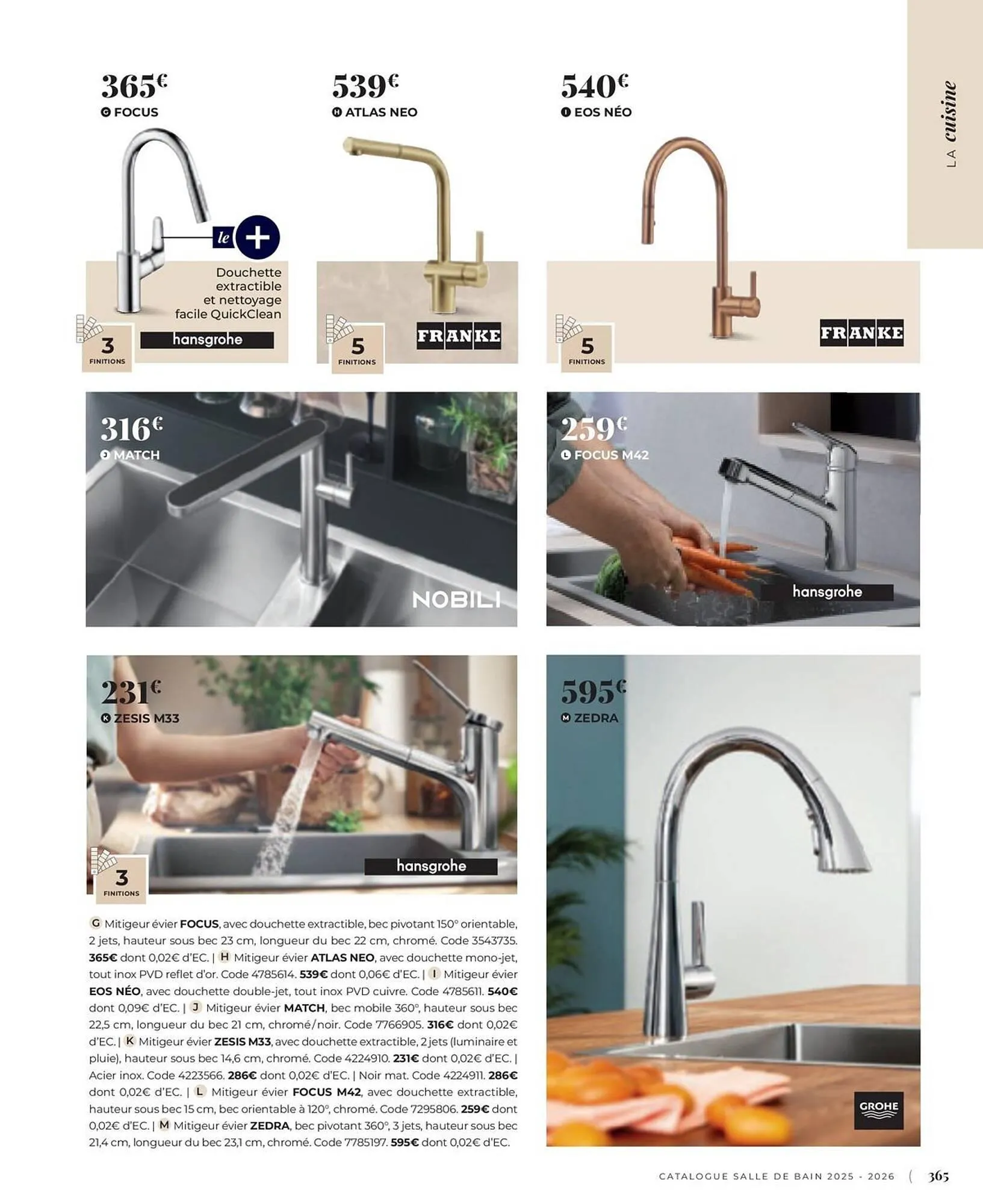 Catalogue Cedeo du 3 juin au 31 décembre 2025 - Catalogue page 365