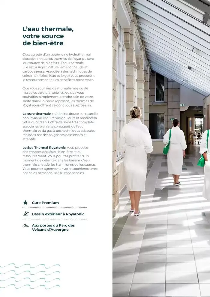 Brochure établissement Royat 2025 du 7 avril au 8 novembre 2025 - Catalogue page 3