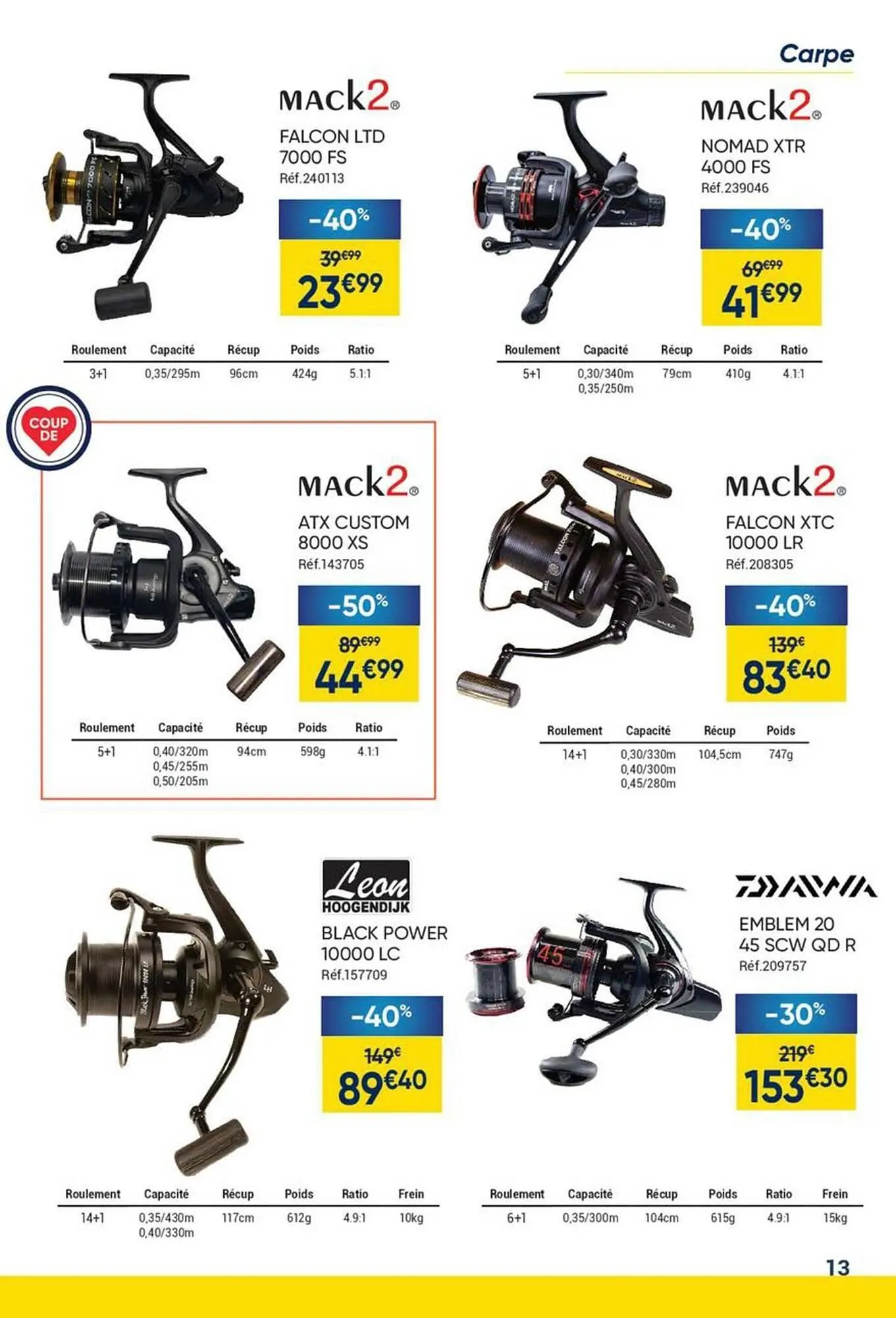 Catalogue Pacific Pêche du 24 septembre au 3 novembre 2025 - Catalogue page 13