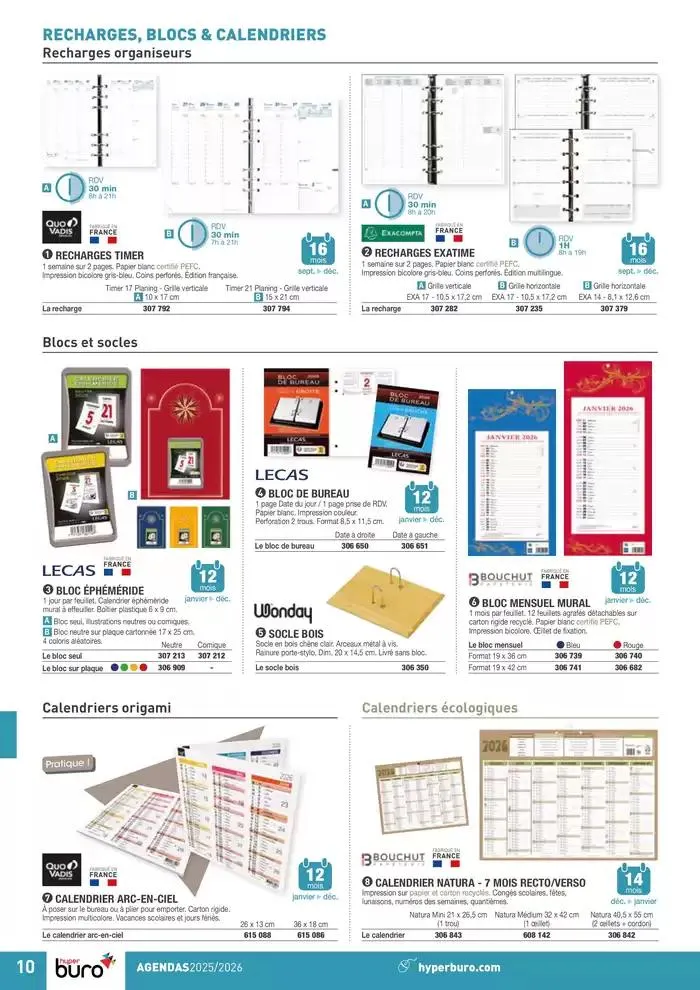 Nos Catalogues Thématiques du 1 avril au 31 décembre 2025 - Catalogue page 10