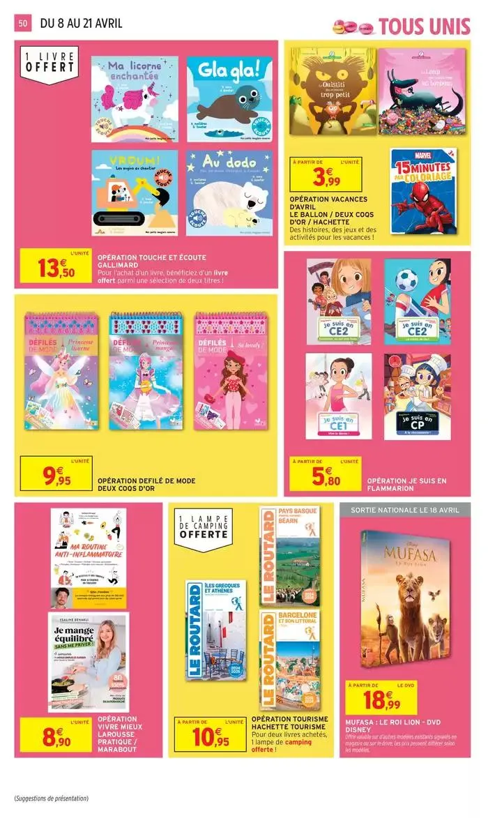 TF AVRIL 2 + CAHIER REGION du 8 avril au 21 avril 2025 - Catalogue page 50