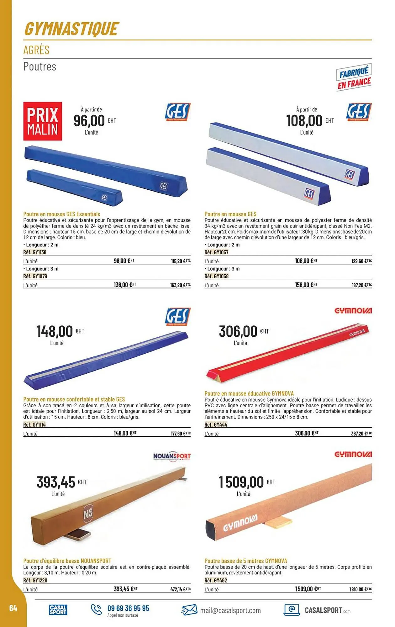 Catalogue Casal Sport du 22 janvier au 31 décembre 2026 - Catalogue page 36