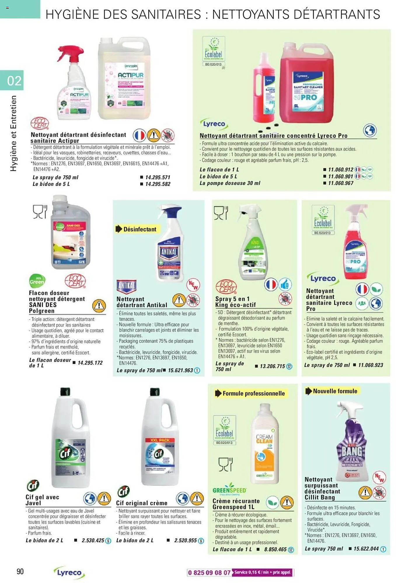 Catalogue Lyreco du 15 mai au 31 décembre 2023 - Catalogue page 90