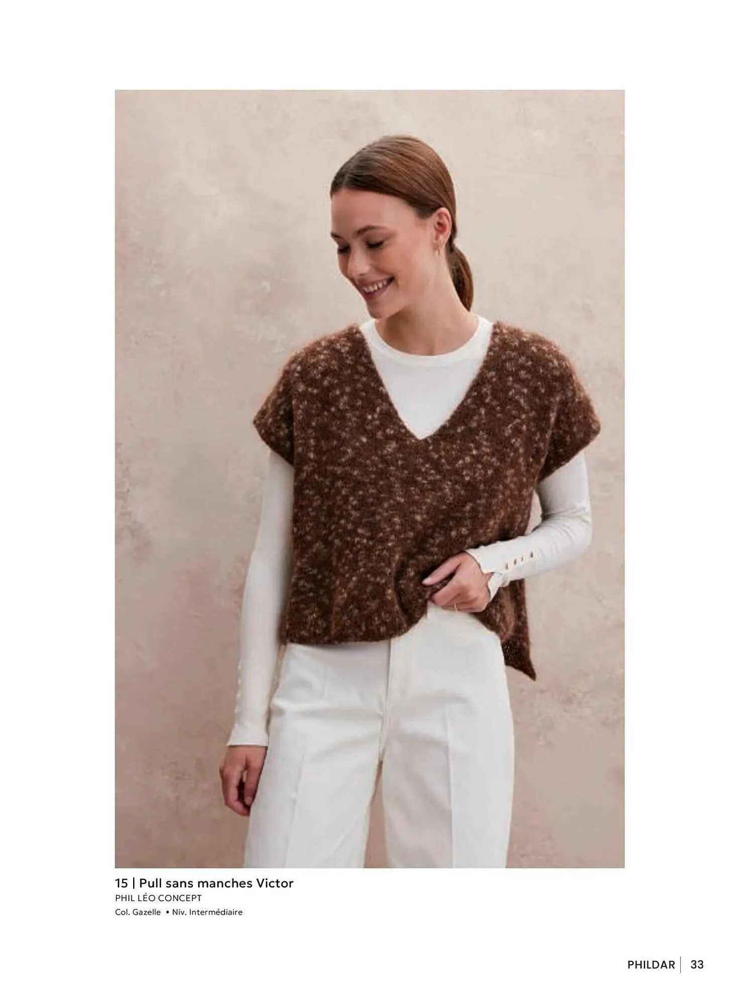 Catalogue Phildar du 24 septembre au 28 février 2026 - Catalogue page 33