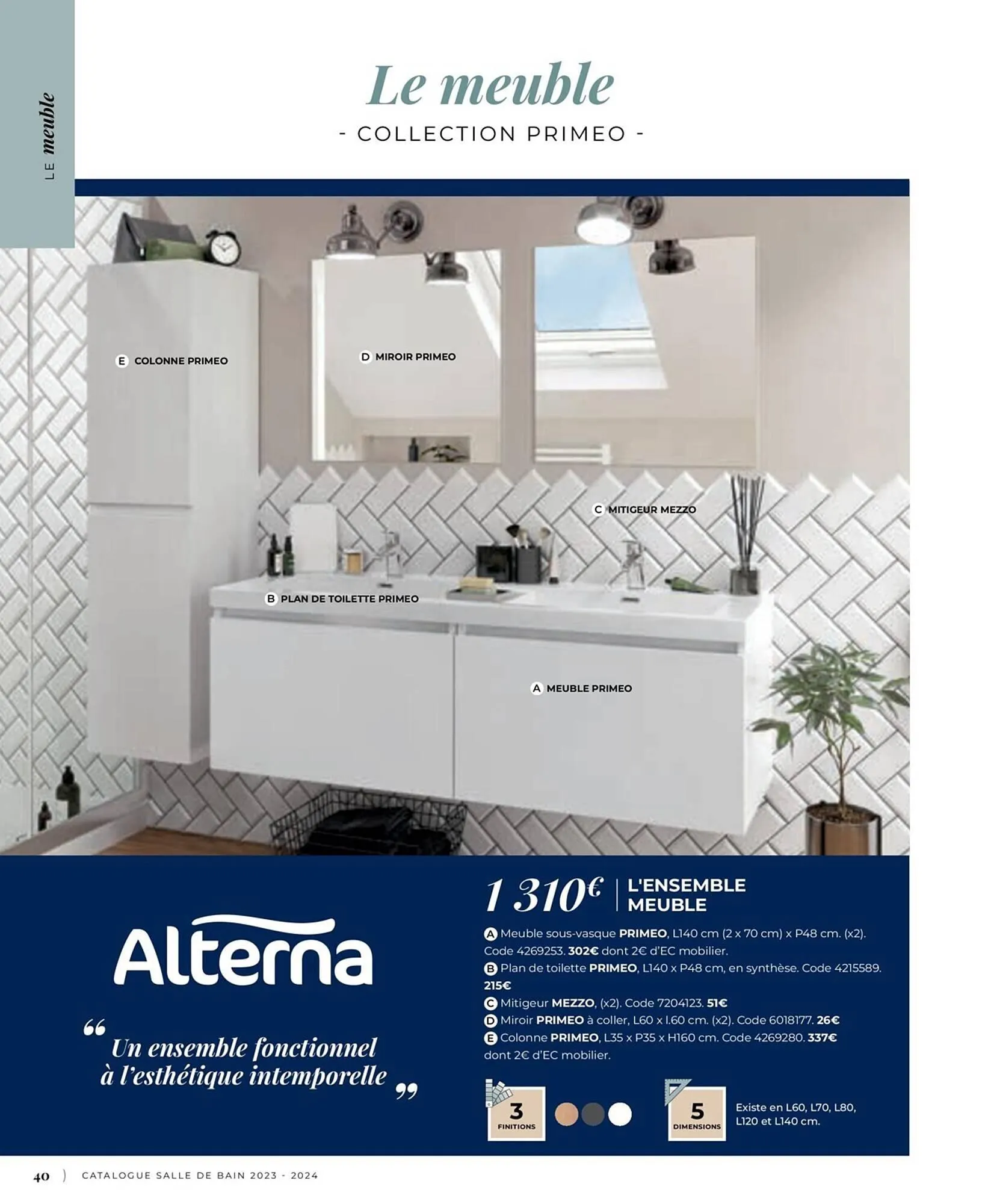 Catalogue Cedeo du 6 juillet au 31 décembre 2023 - Catalogue page 40