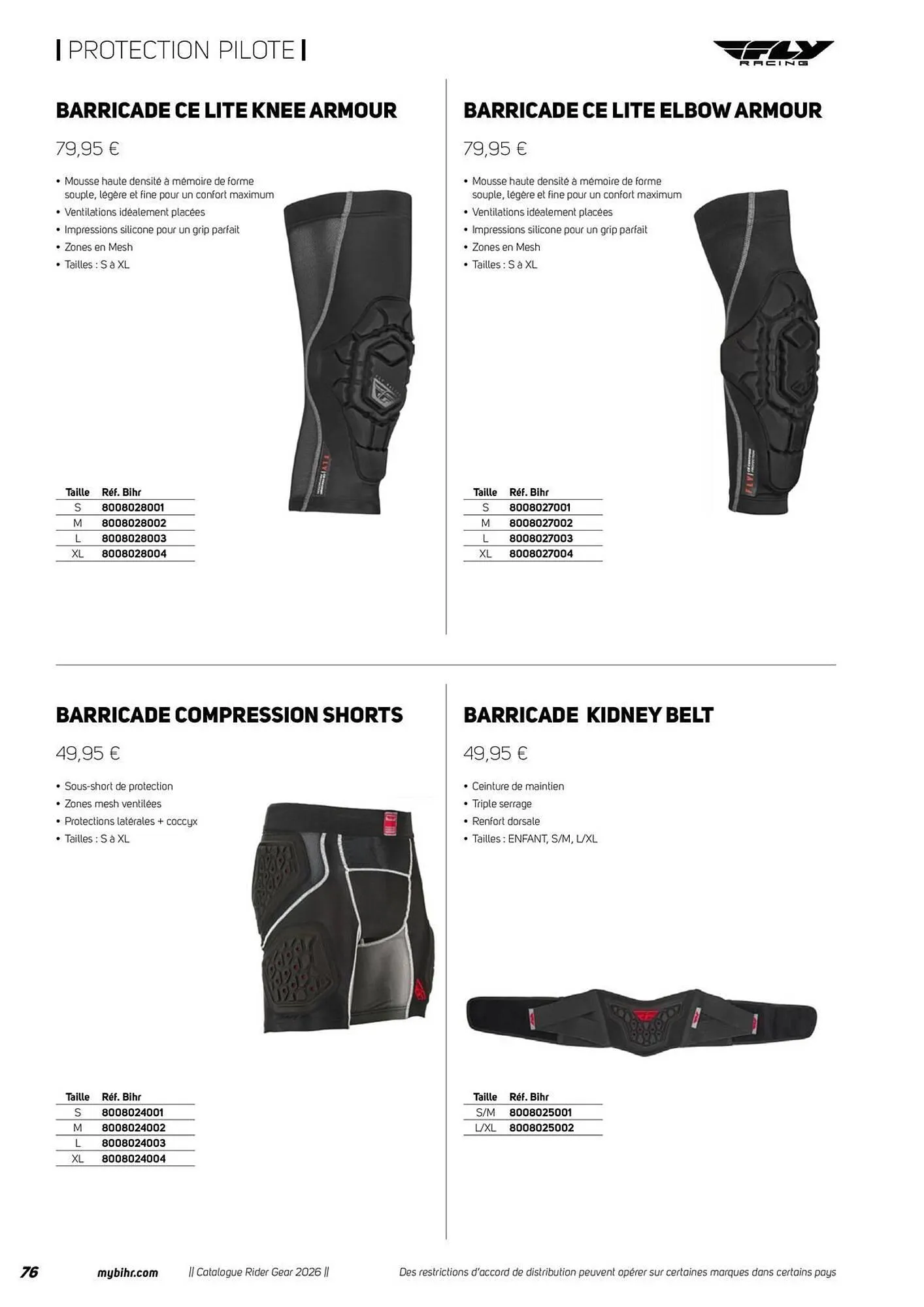 Catalogue Bihr du 1 janvier au 31 janvier 2026 - Catalogue page 76