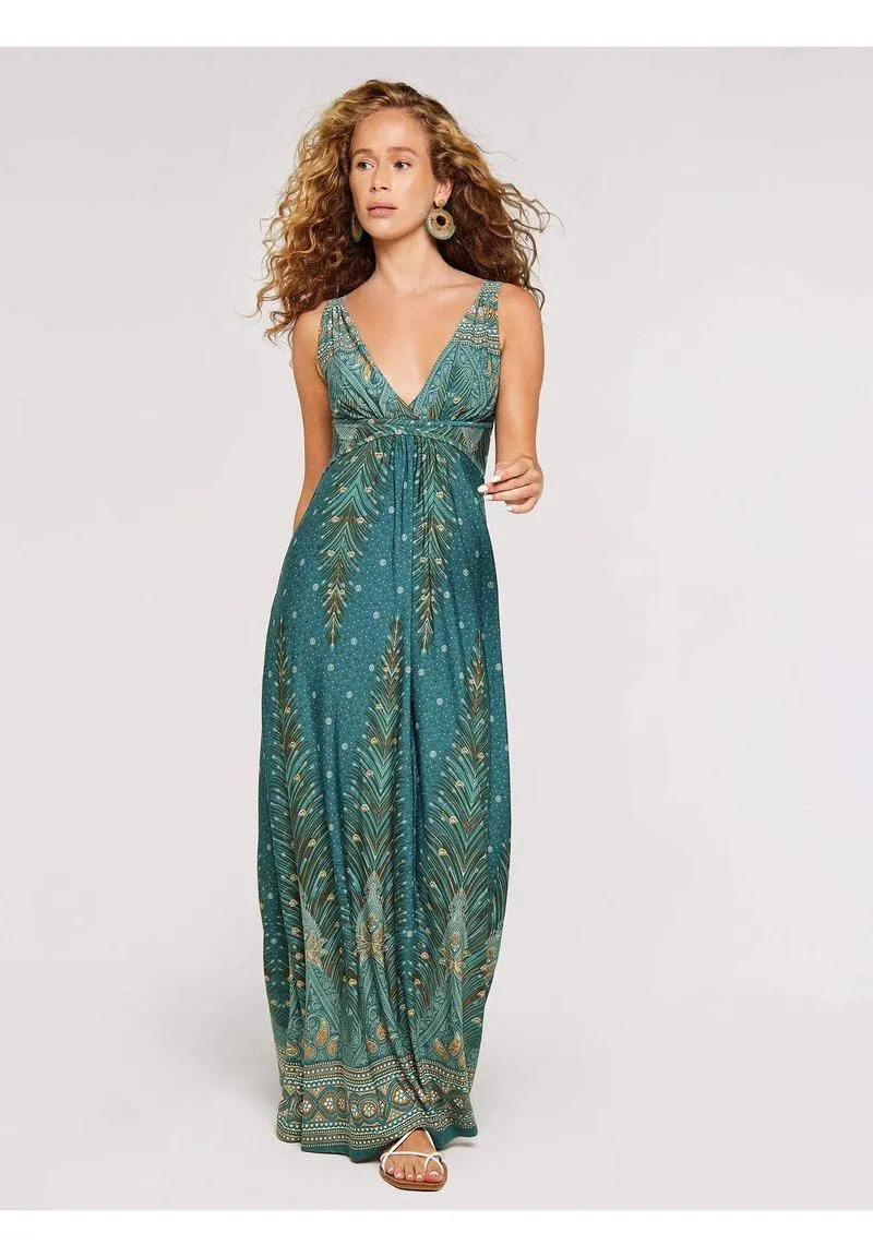 PAISLEY ORNAMENT - Robe longue - teal
