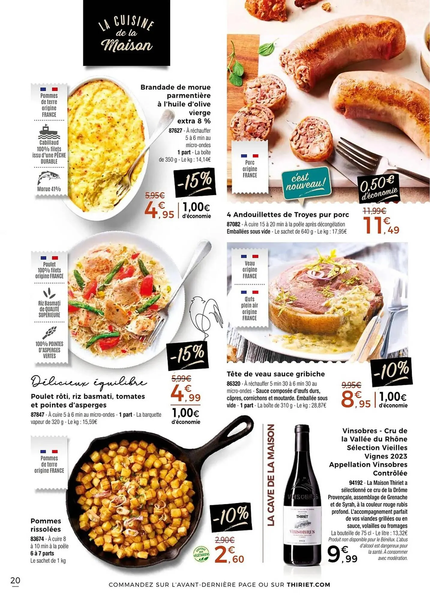 Catalogue Thiriet du 2 avril au 29 avril 2026 - Catalogue page 20