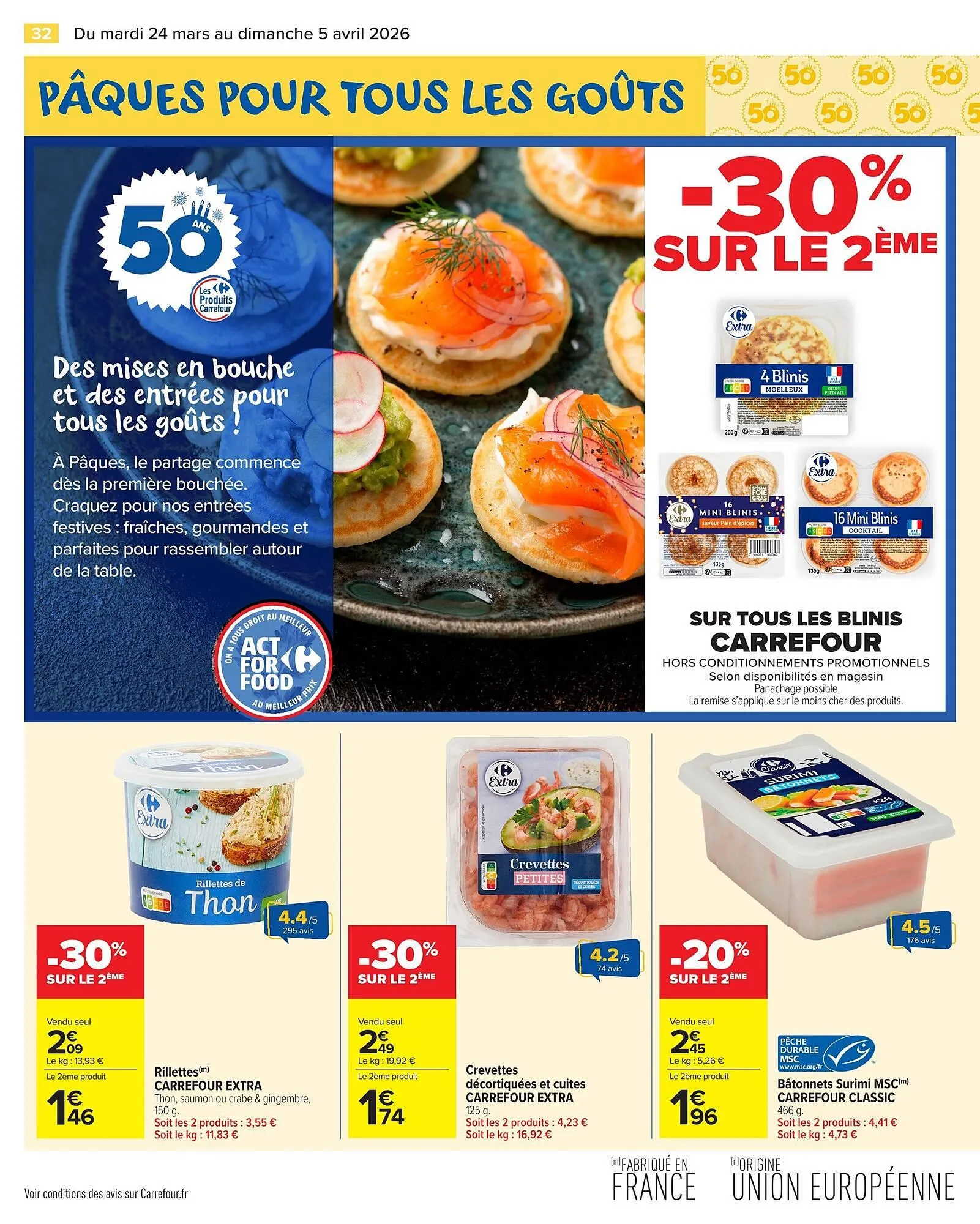 Catalogue Carrefour Market du 24 mars au 5 avril 2026 - Catalogue page 34