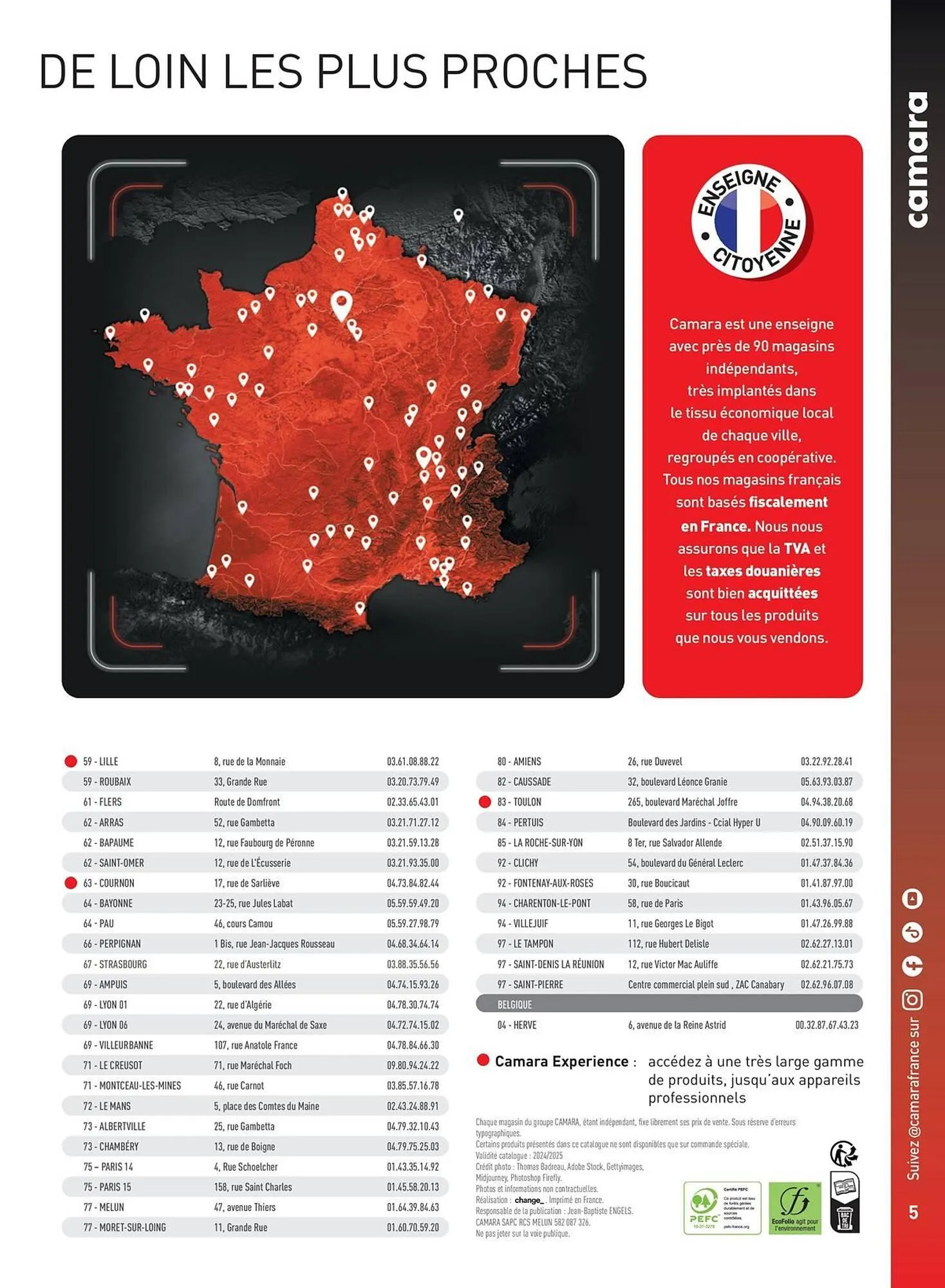 Catalogue Camara du 2 juillet au 31 décembre 2025 - Catalogue page 5