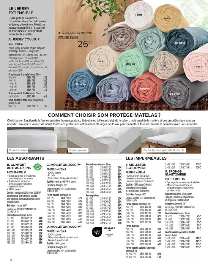 PRINTEMPS - ÉTÉ 2025 du 5 février au 31 août 2025 - Catalogue page 88