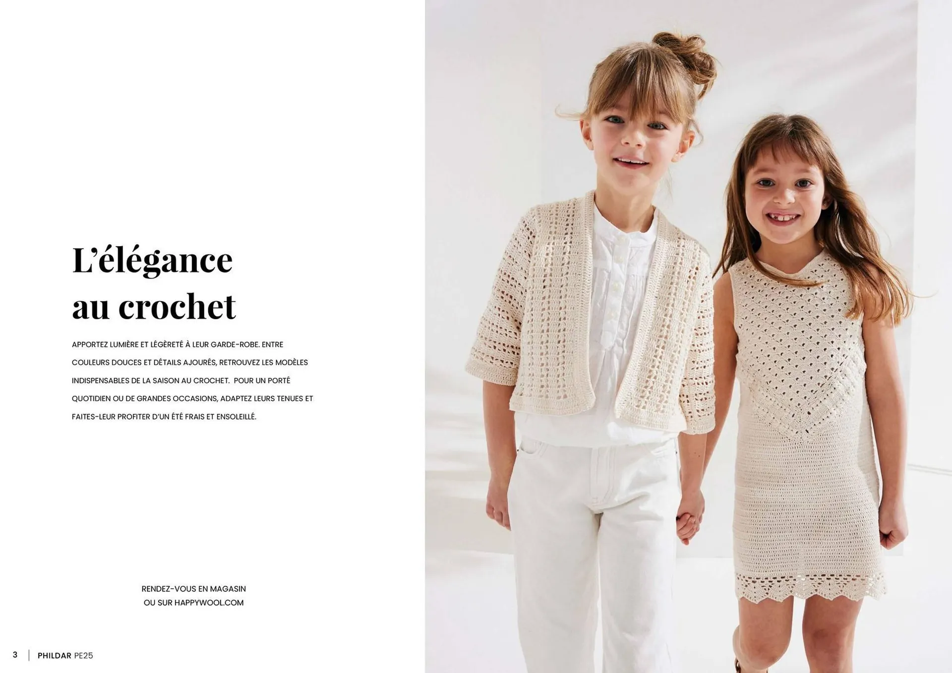 Catalogue Phildar du 30 avril au 30 septembre 2025 - Catalogue page 3