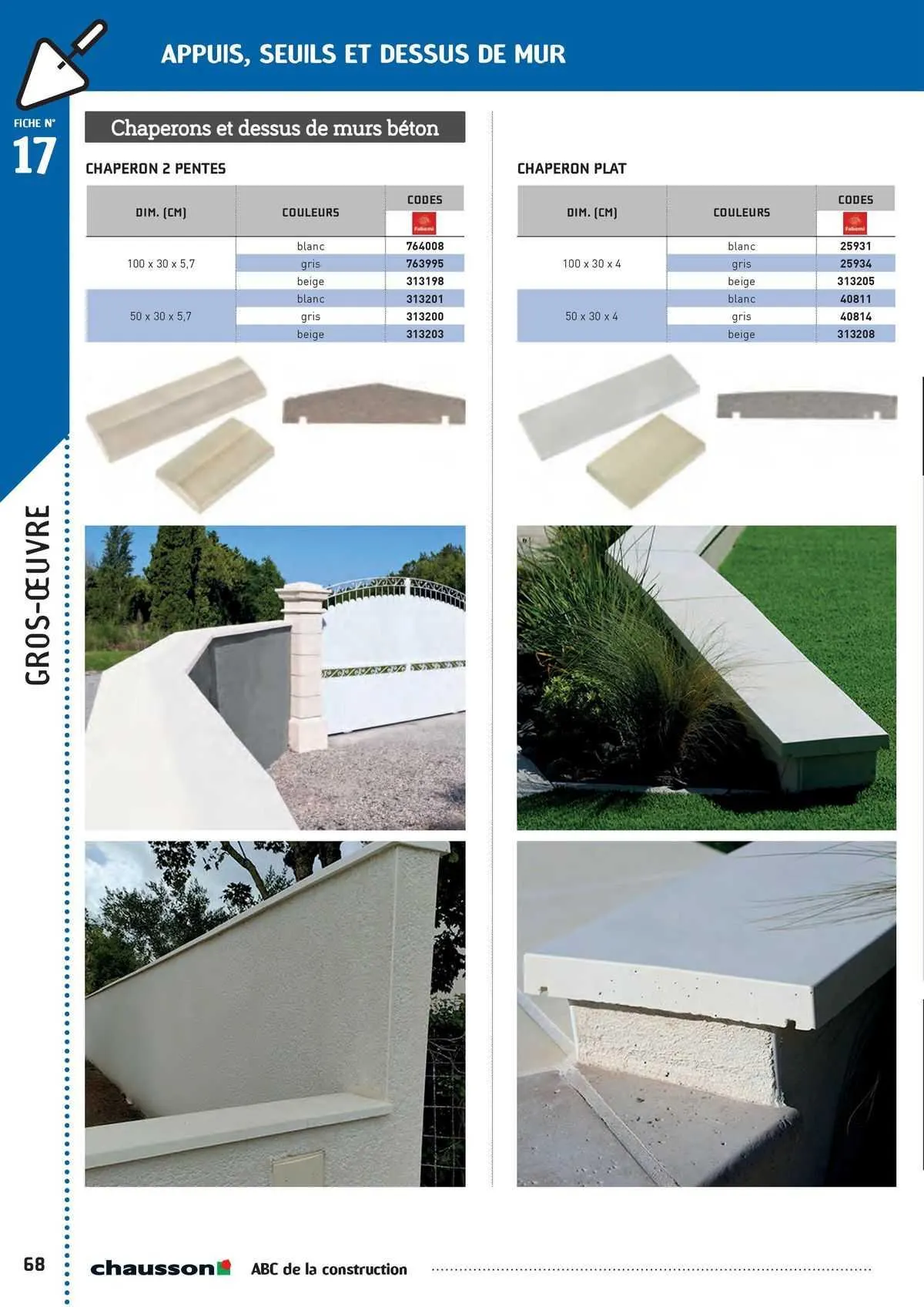 Catalogue Chausson Matériaux du 2 mai au 31 décembre 2025 - Catalogue page 58