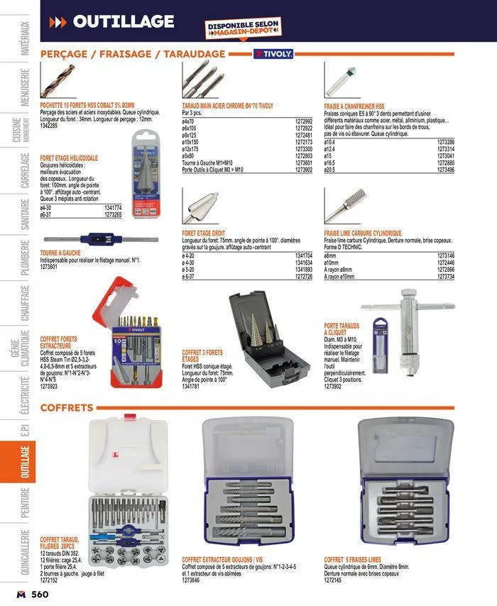 Guide produits 2024 du 15 mars au 31 décembre 2024 - Catalogue page 560