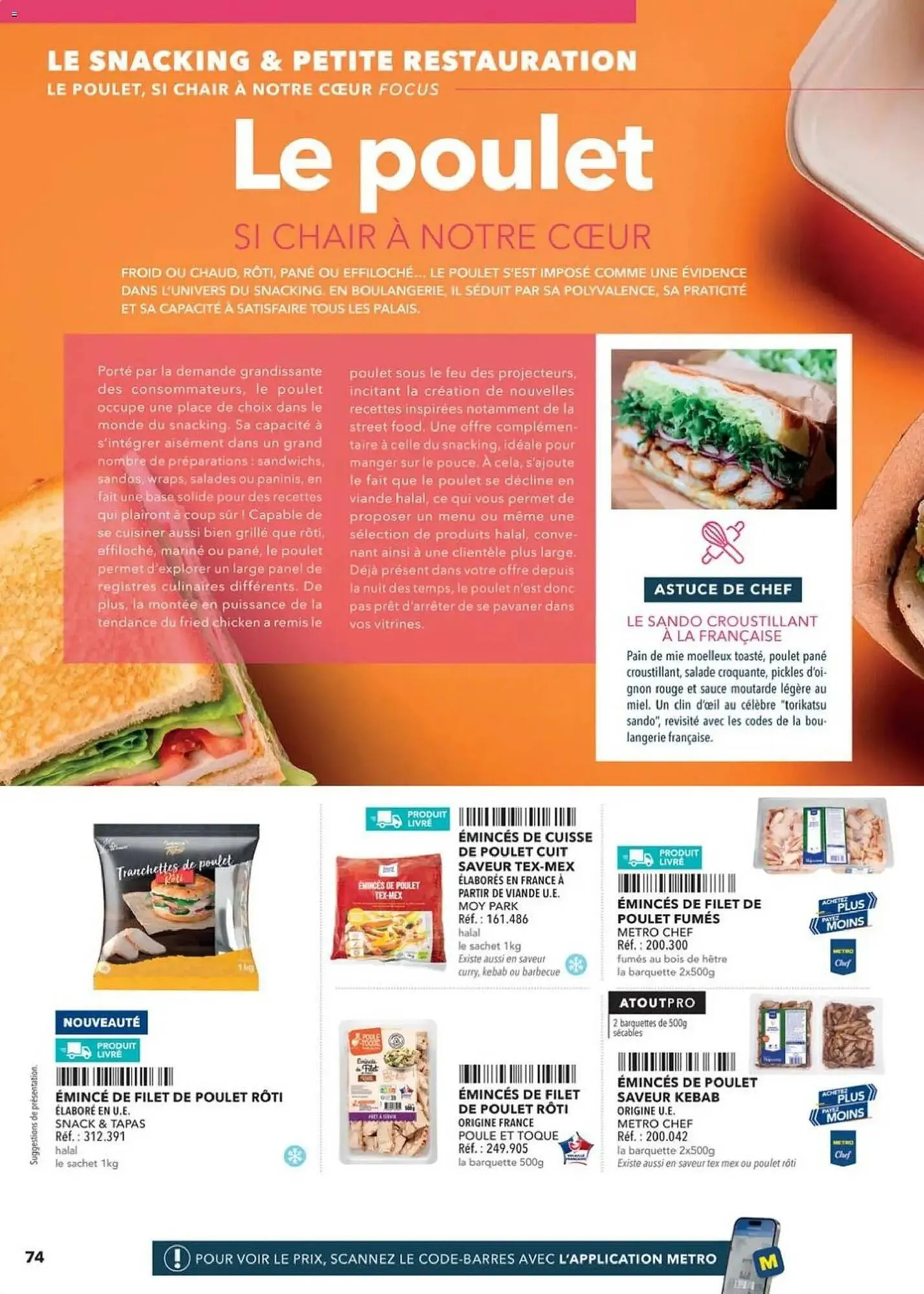 Catalogue METRO du 30 avril au 31 décembre 2026 - Catalogue page 74