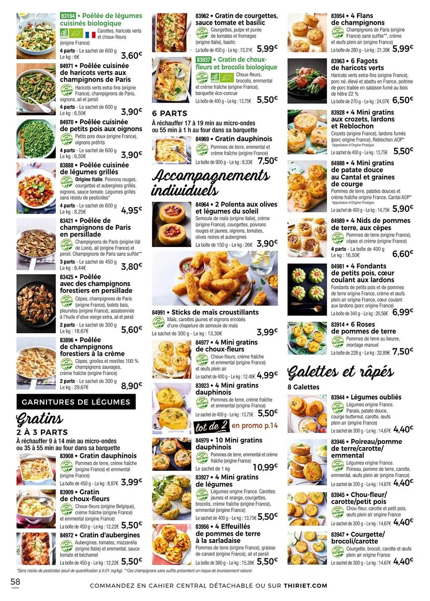 Catalogue Thiriet du 11 juillet au 6 août 2025 - Catalogue page 58