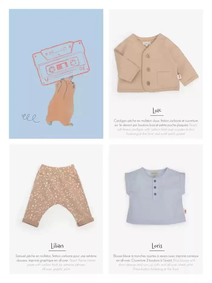 Les Petits Habits Printemps/été 2025 du 1 mars au 30 septembre 2025 - Catalogue page 9