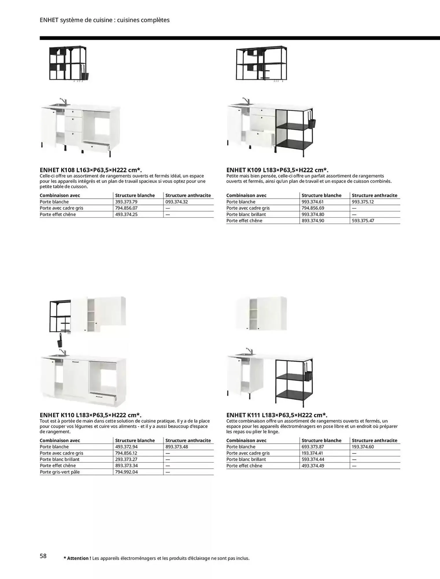 Catalogue IKEA du 1 octobre au 31 juillet 2025 - Catalogue page 58