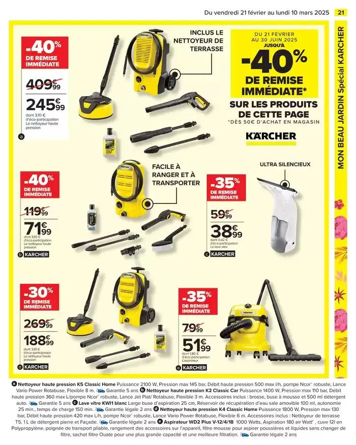PROFITER ENFIN DE SON JARDIN du 21 février au 10 mars 2025 - Catalogue page 23