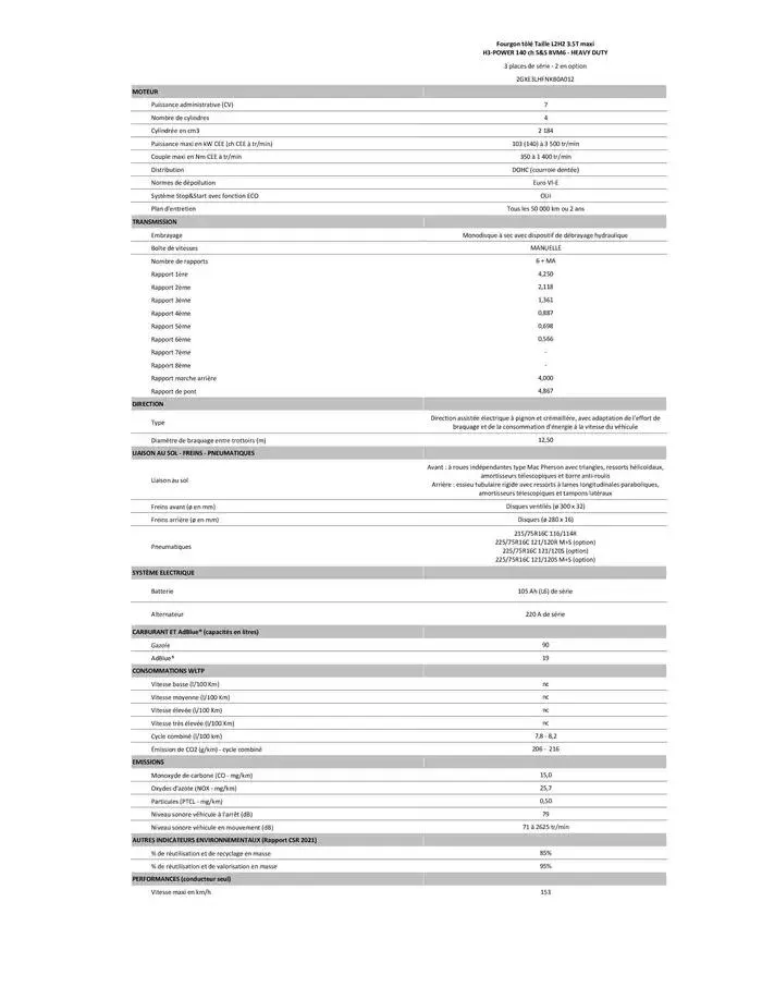 Opel Movano du 4 avril au 4 avril 2026 - Catalogue page 33