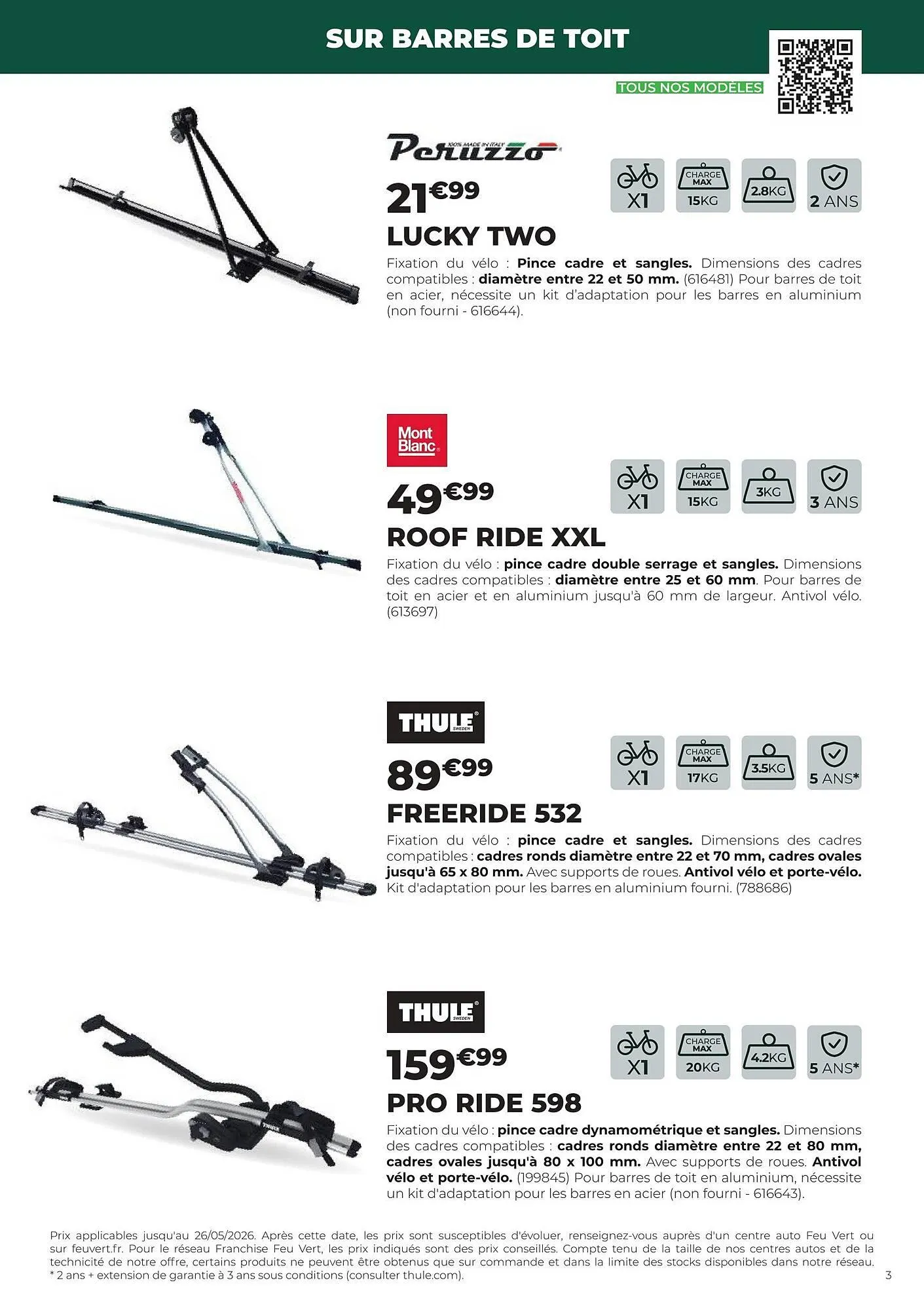 Catalogue Feu Vert du 13 avril au 31 décembre 2026 - Catalogue page 3