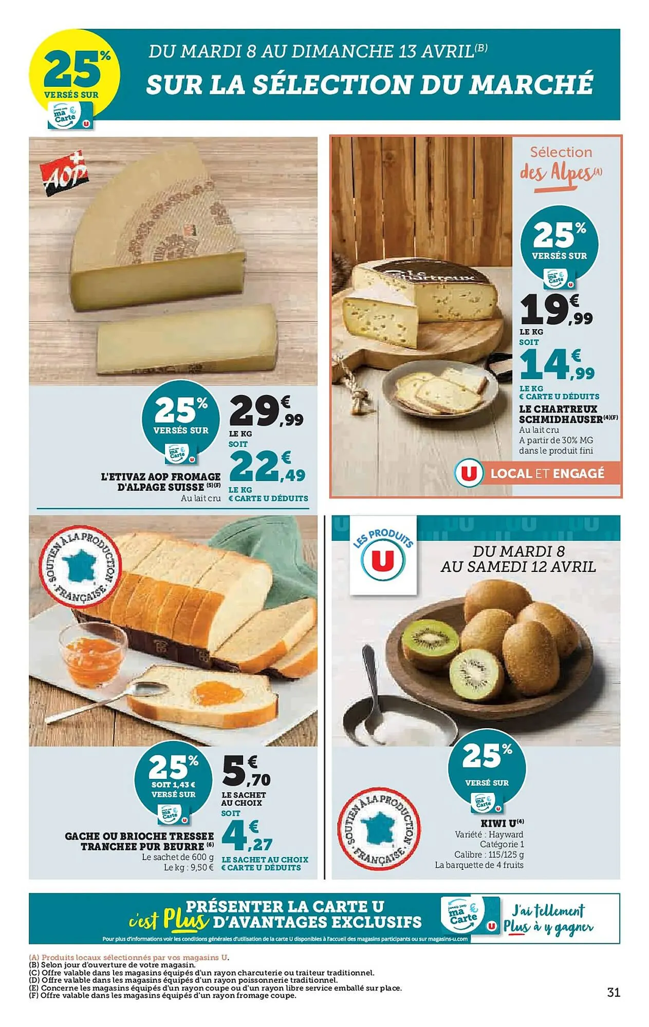 Catalogue Super U du 8 avril au 21 avril 2025 - Catalogue page 31