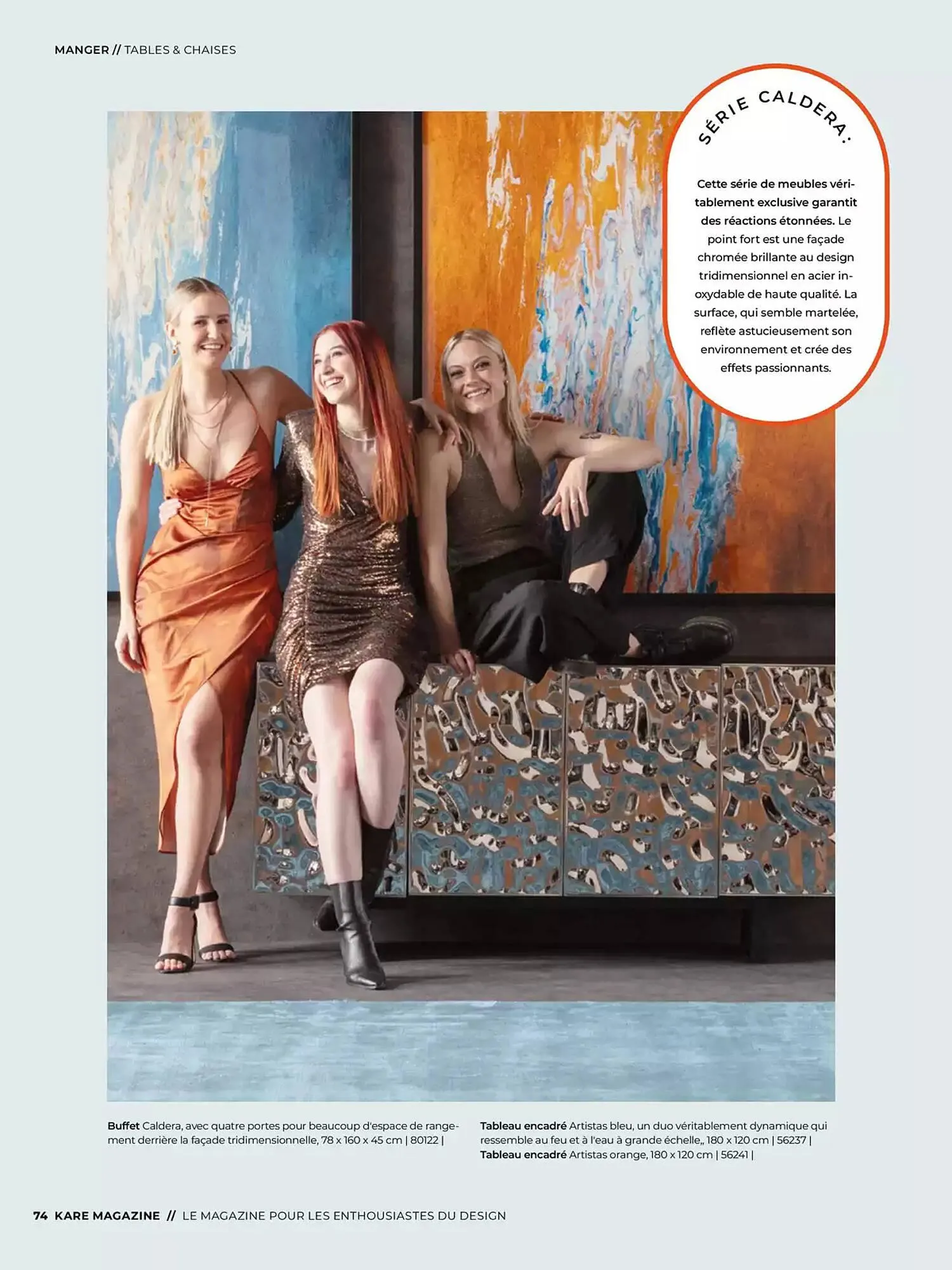 Catalogue KARE du 6 février au 31 décembre 2025 - Catalogue page 74