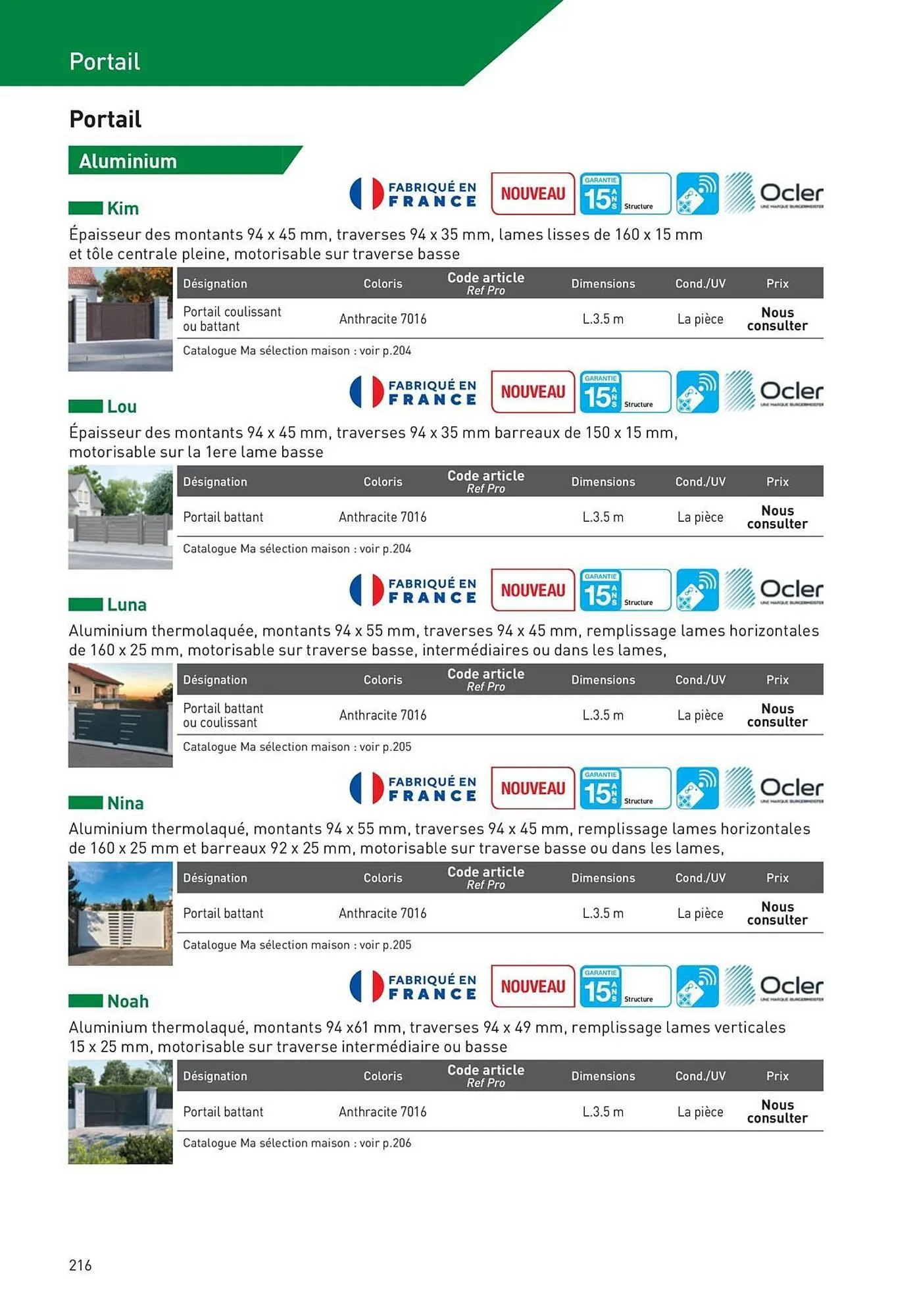 Catalogue Point P du 19 août au 1 janvier 2026 - Catalogue page 216