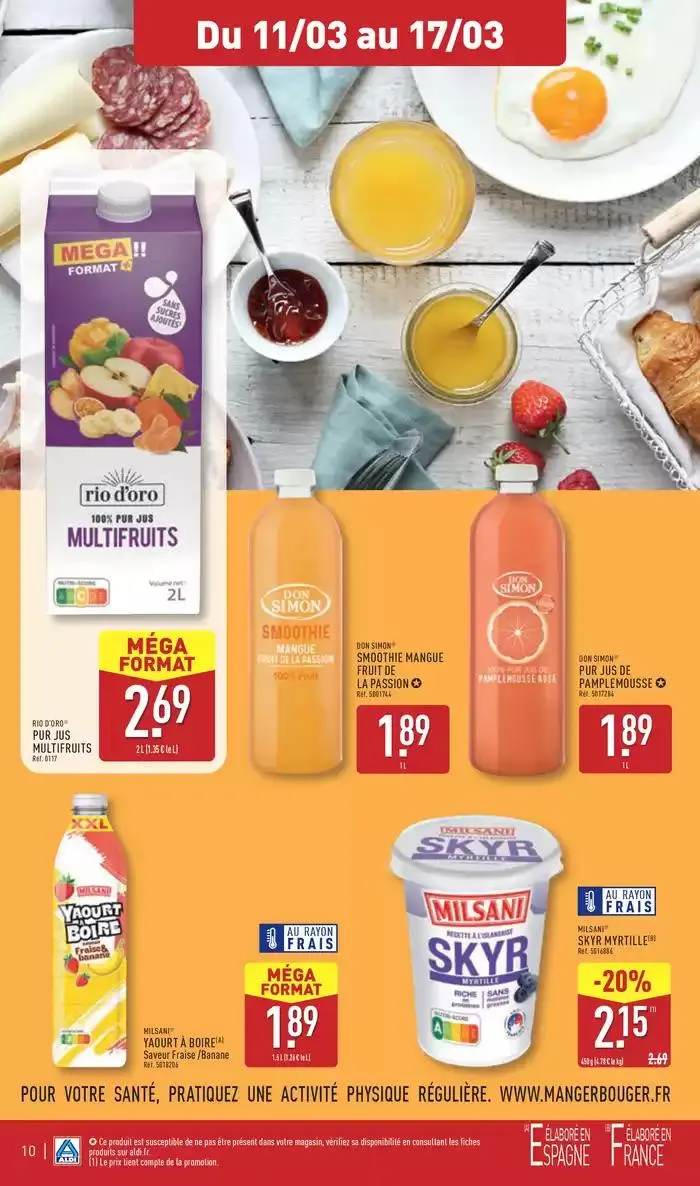 Le meilleur du petit déj à prix discount du 11 mars au 17 mars 2025 - Catalogue page 13