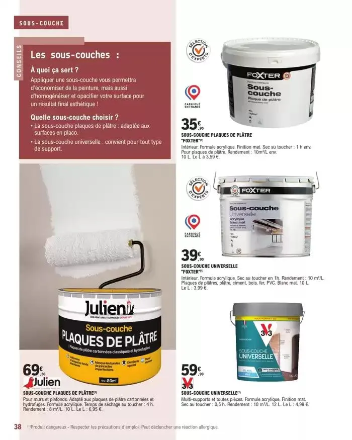 Guide Decoration Interieure du 2 mai au 31 décembre 2025 - Catalogue page 38