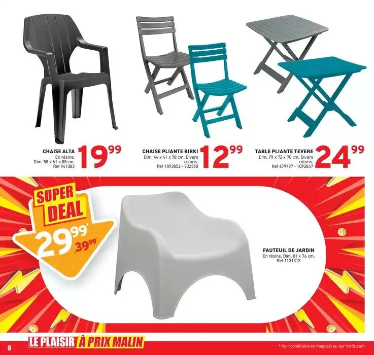 LE PLAISIR À PRIX MALIN du 25 mars au 31 mars 2025 - Catalogue page 8