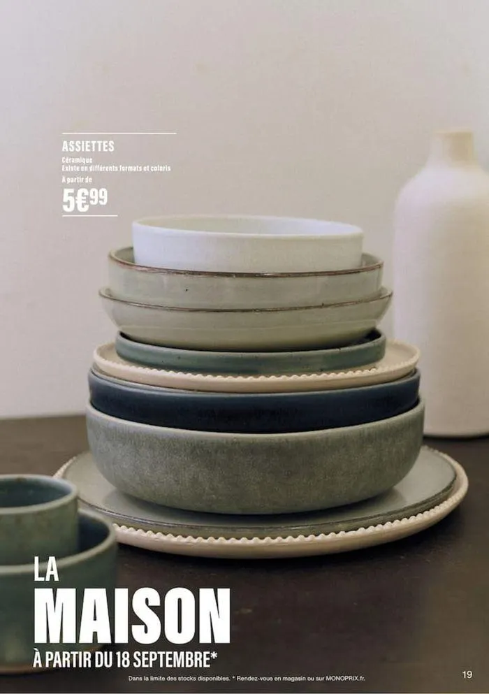 Mode & Maison du 21 août au 28 août 2024 - Catalogue page 18