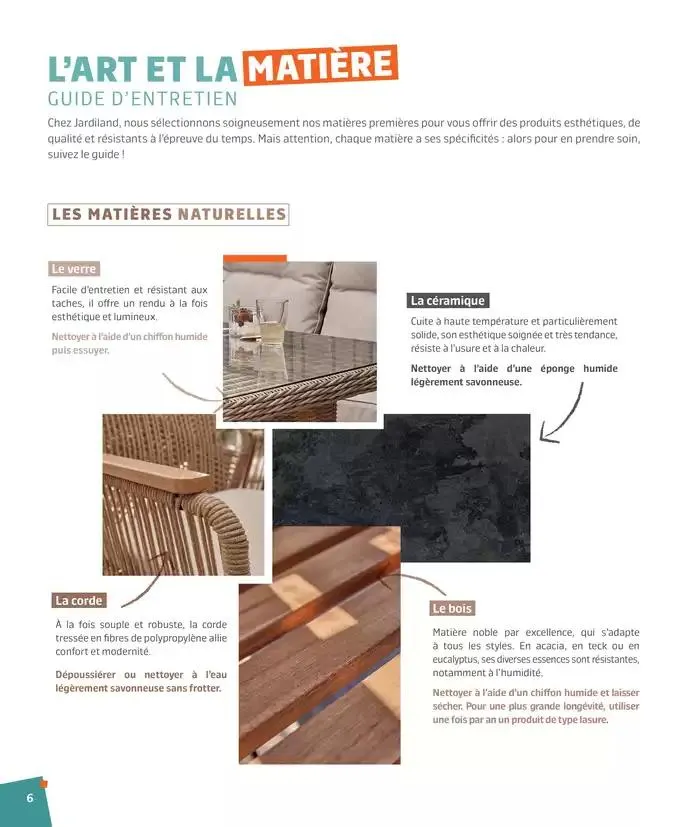 BARBEUC, SIESTE, PÉTANQUE PLACE À LA DÉTENTE du 27 février au 23 juin 2025 - Catalogue page 6