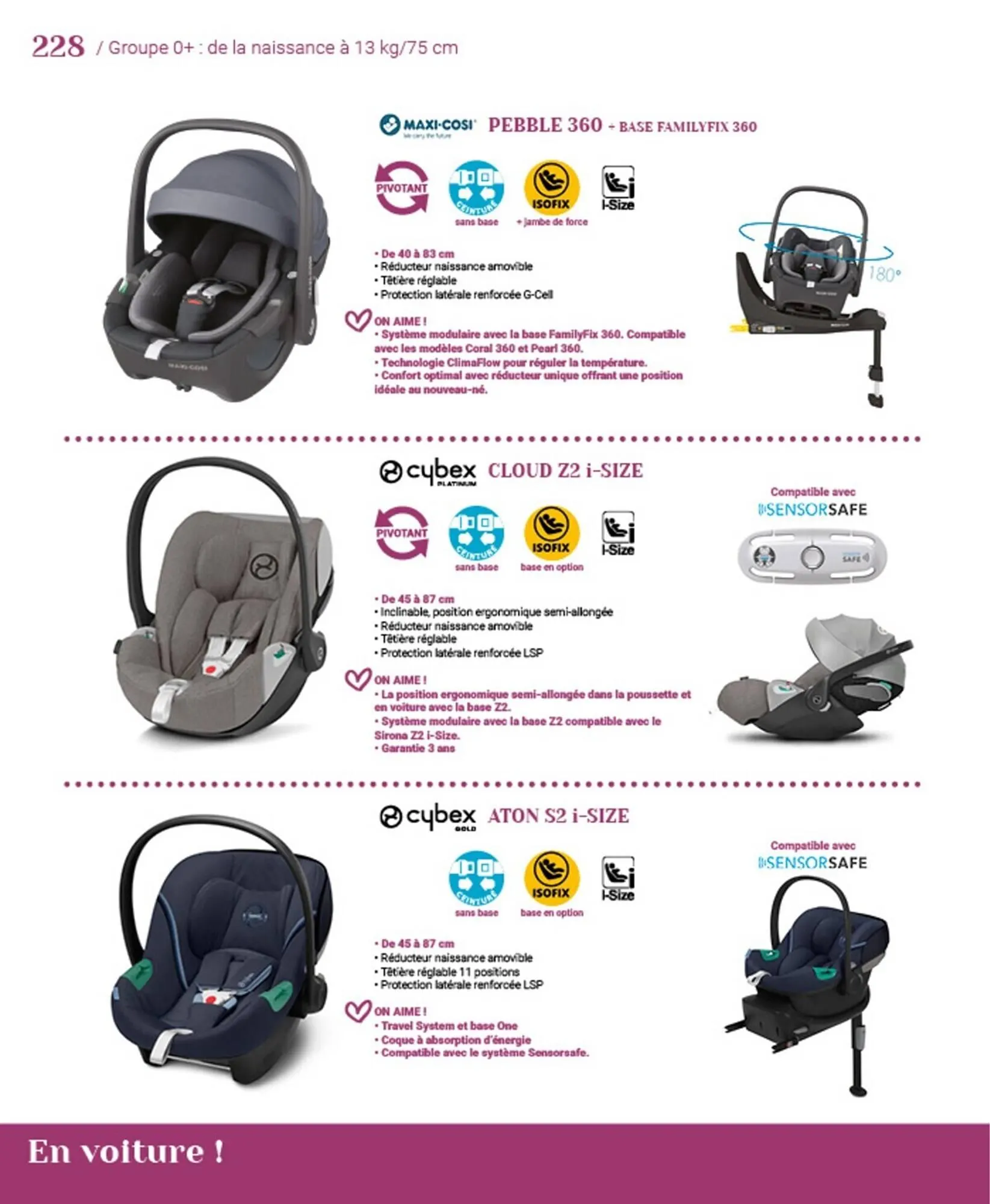 Catalogue autour de bébé du 31 mars au 31 janvier 2024 - Catalogue page 230