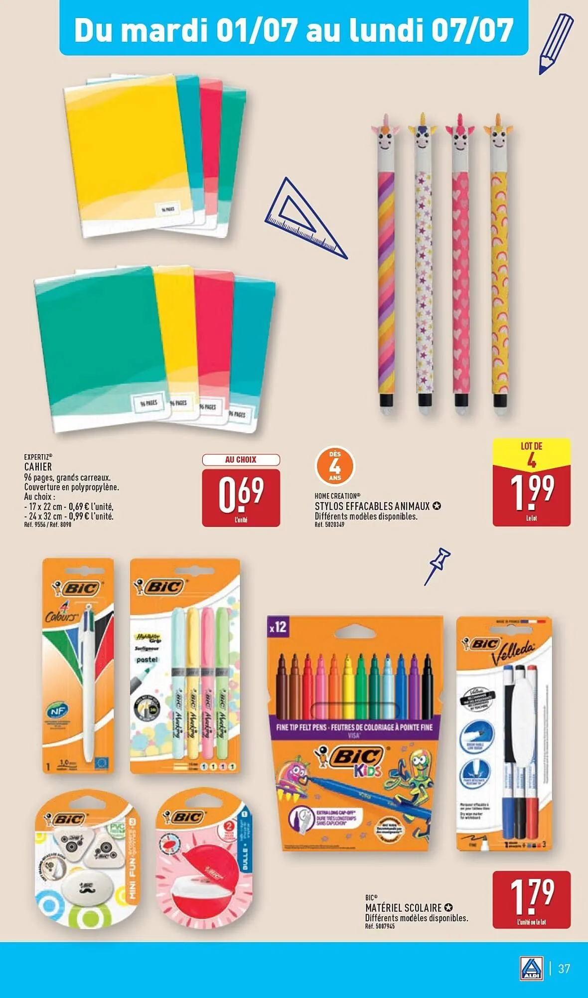Catalogue ALDI du 1 juillet au 7 juillet 2025 - Catalogue page 40