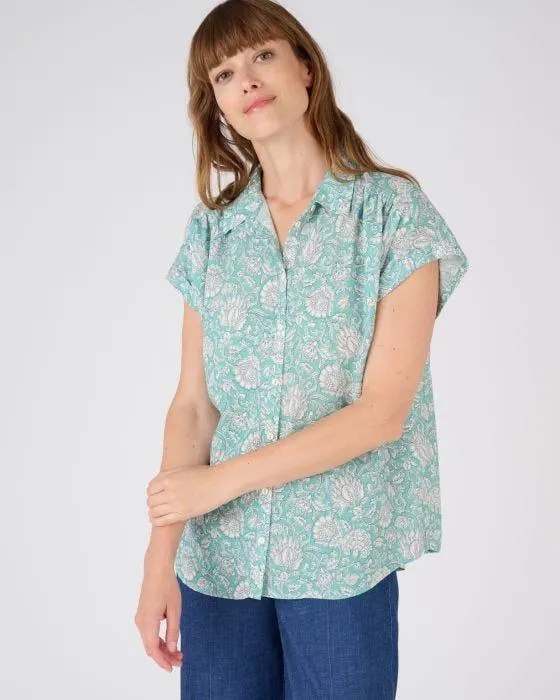 Chemisier fleuri ou rayé Climatyl