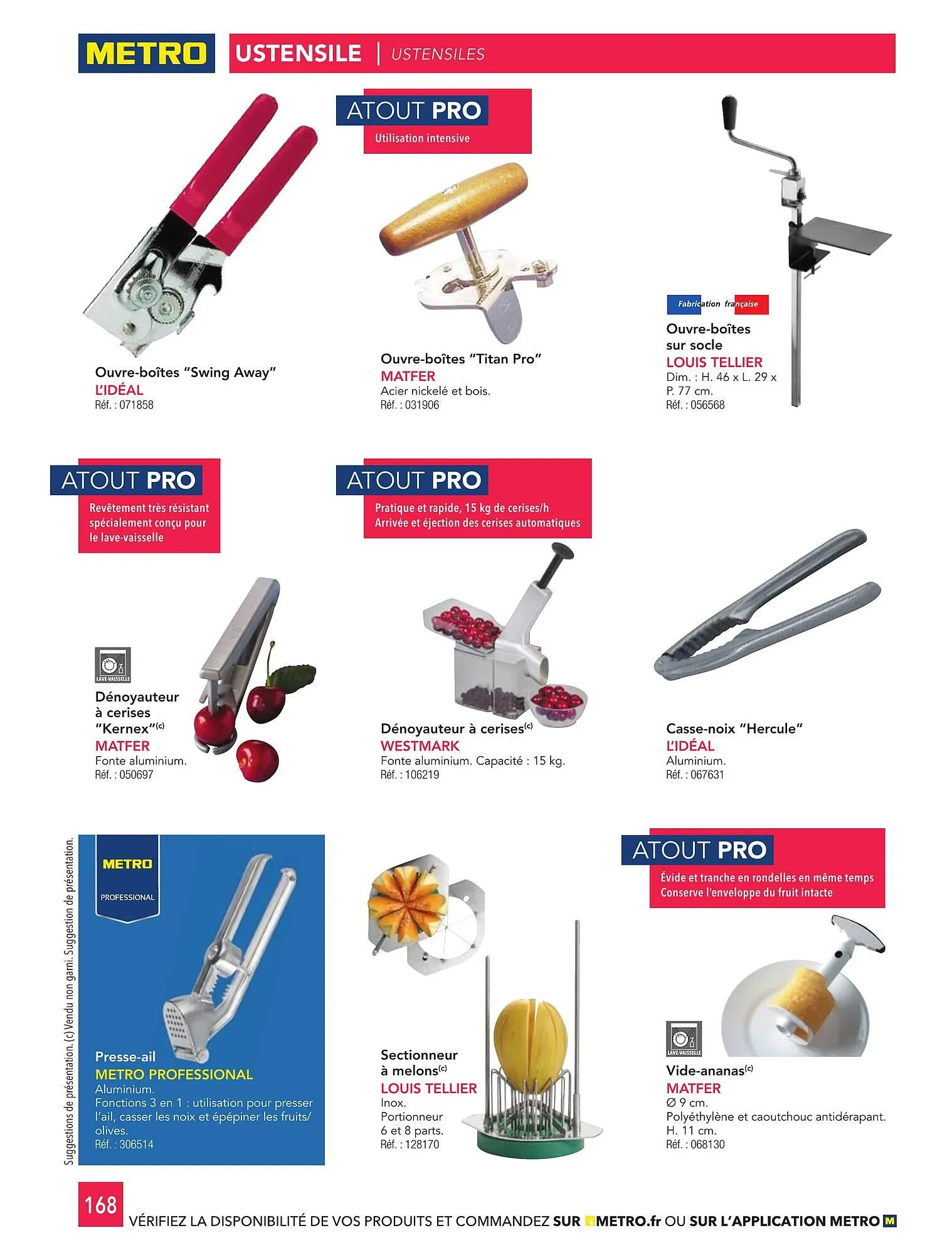 Catalogue METRO du 1 janvier au 31 décembre 2026 - Catalogue page 168