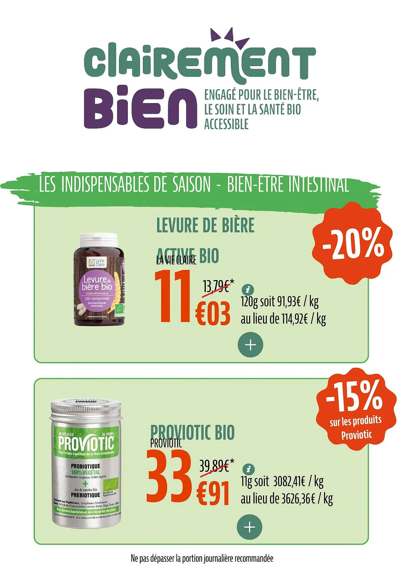 Catalogue La Vie Claire du 3 juillet au 6 août 2025 - Catalogue page 24