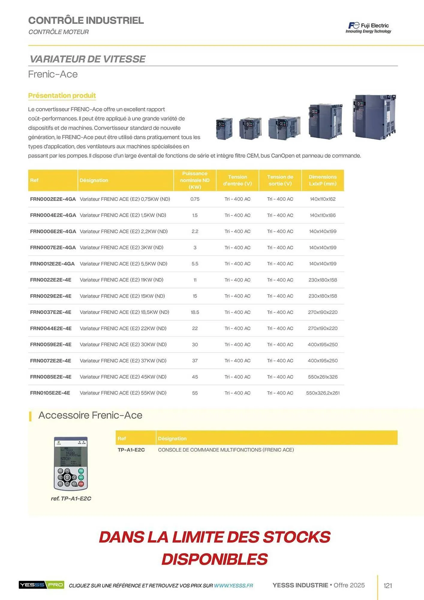 Catalogue Yesss electrique du 28 janvier au 31 décembre 2025 - Catalogue page 123